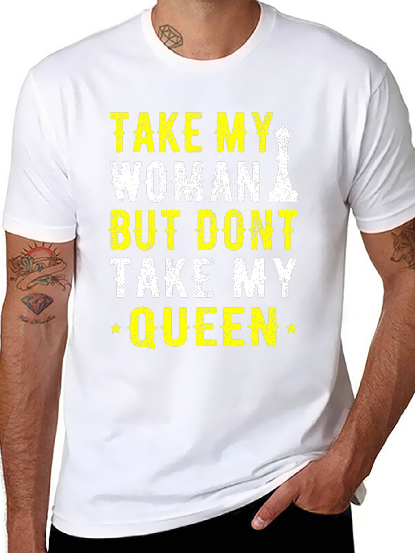 Take My Woman Not Queen Chess T-Shirt