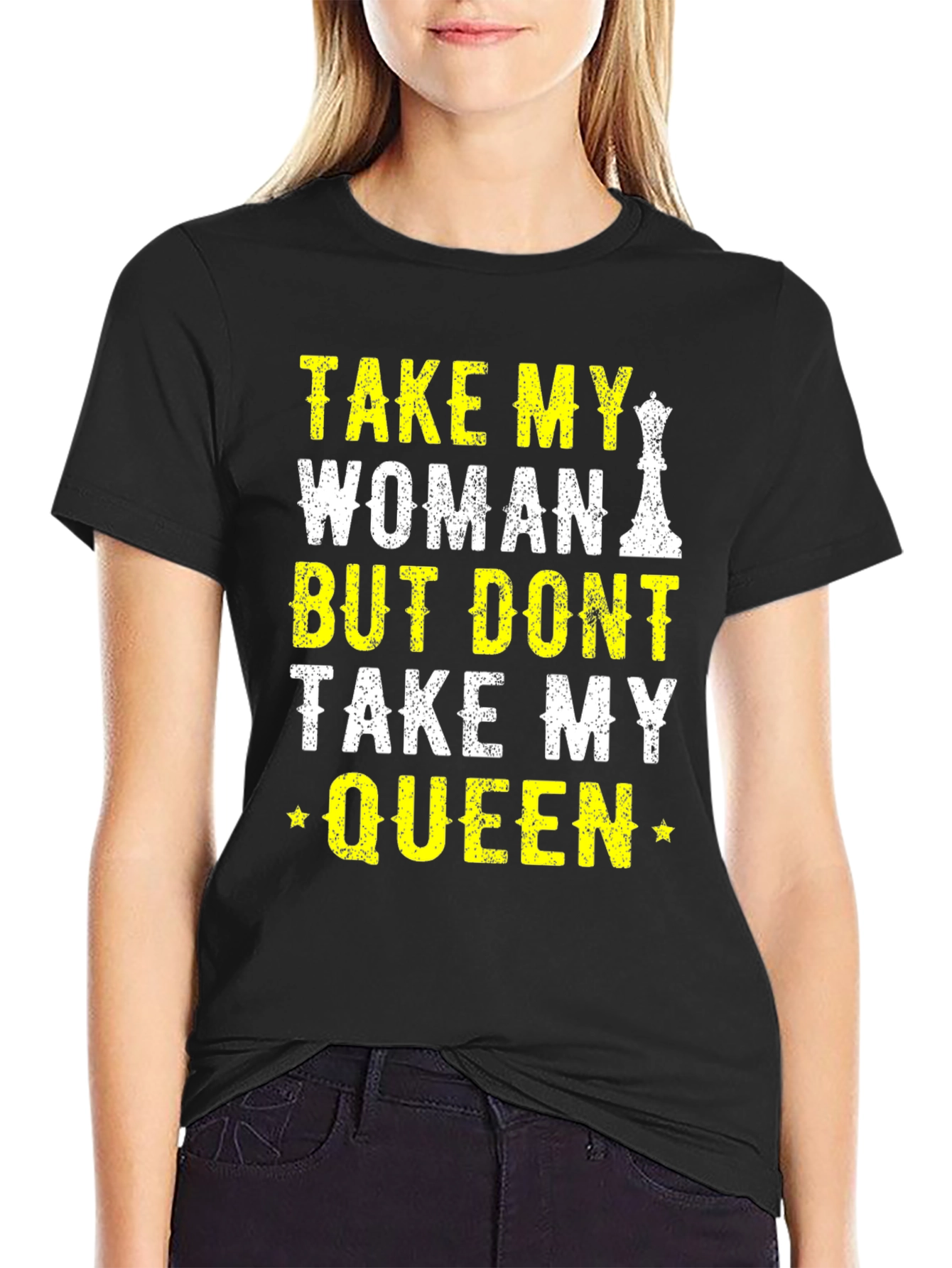 Take My Woman Not Queen Chess T-Shirt