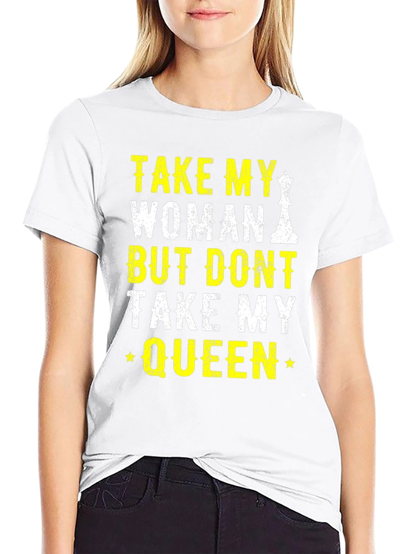 Take My Woman Not Queen Chess T-Shirt