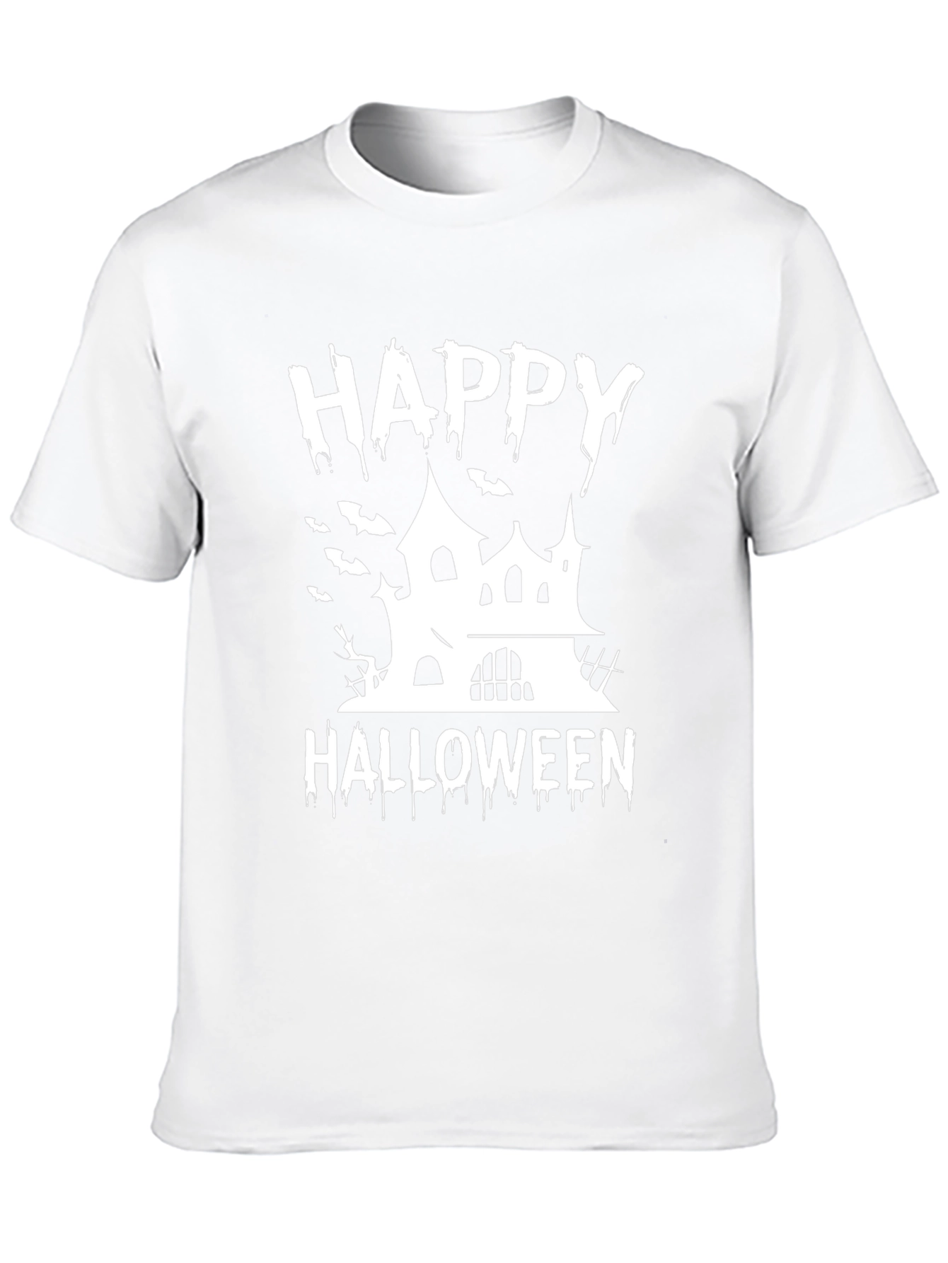 Happy Halloween Spooky House Graphic Tee