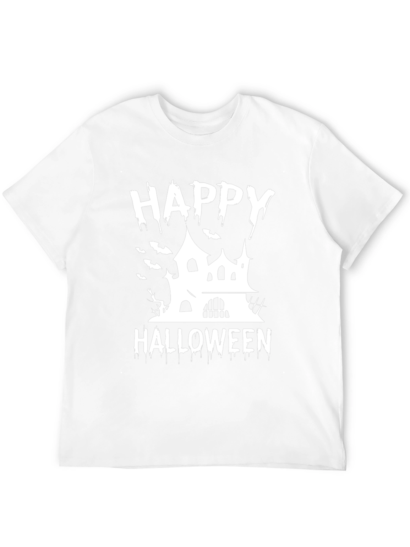 Happy Halloween Spooky House Graphic Tee