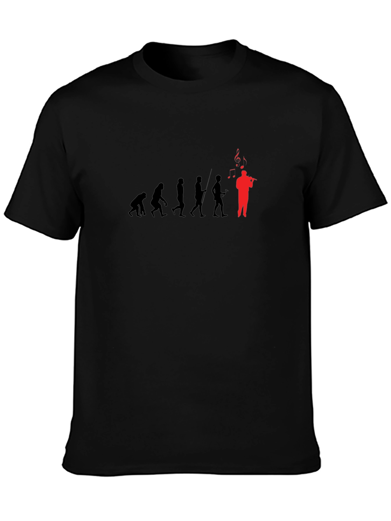 Evolution of a Musician T-Shirt