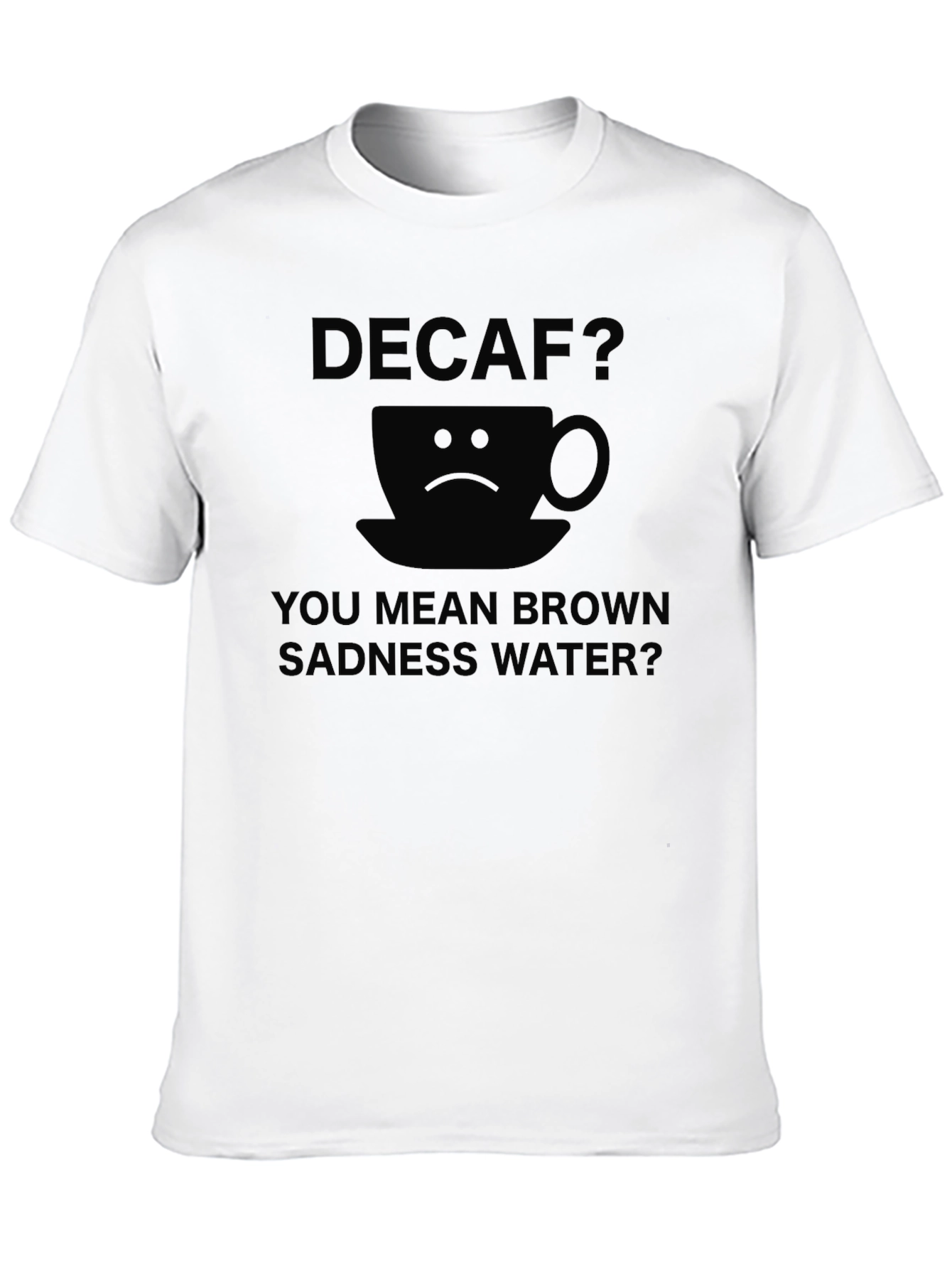 Decaf Sadness Water Graphic T-Shirt