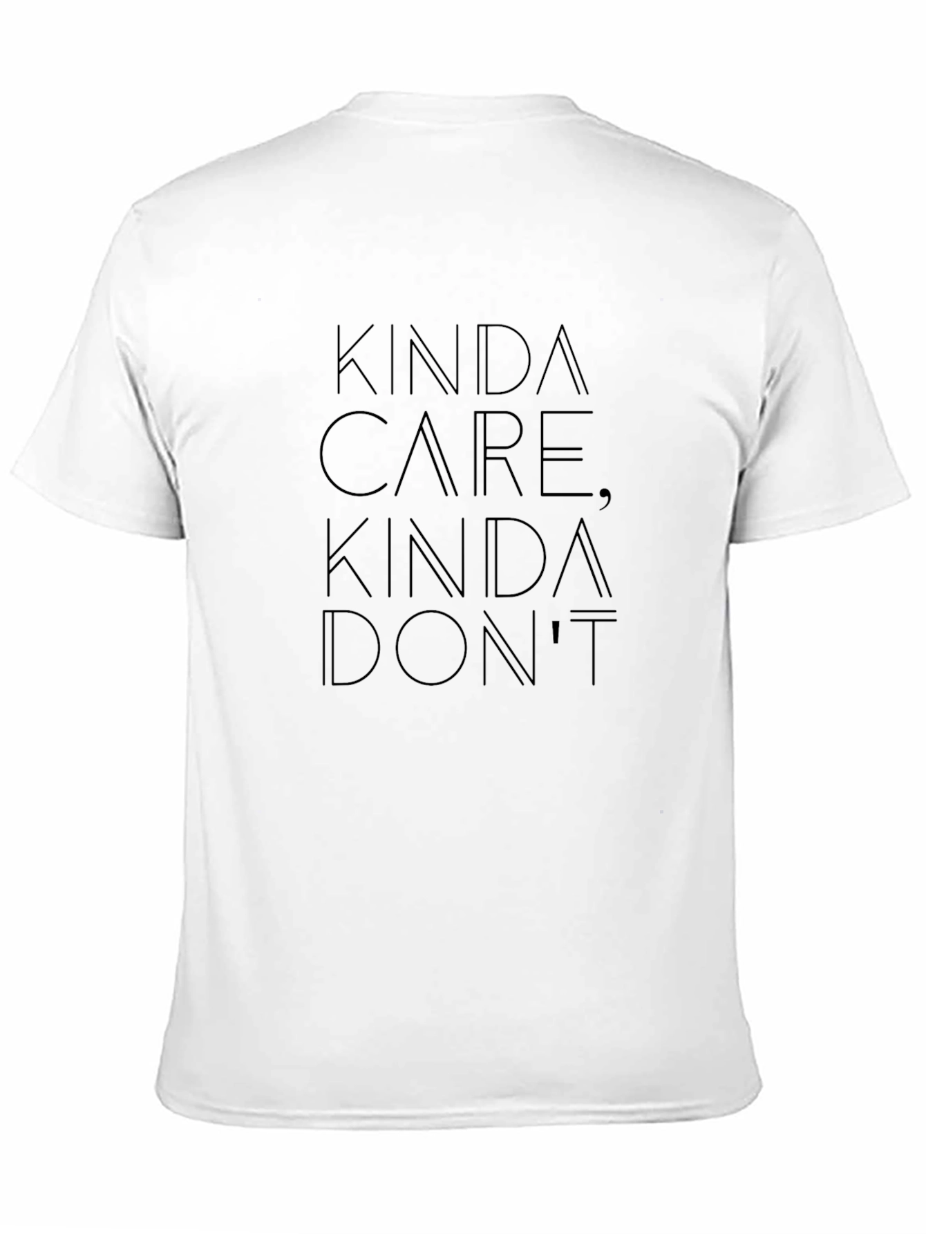 Kinda Care Kinda Dont Graphic Tee
