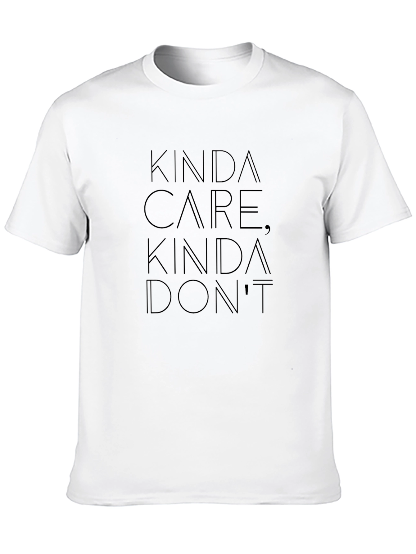 Kinda Care Kinda Dont Graphic Tee
