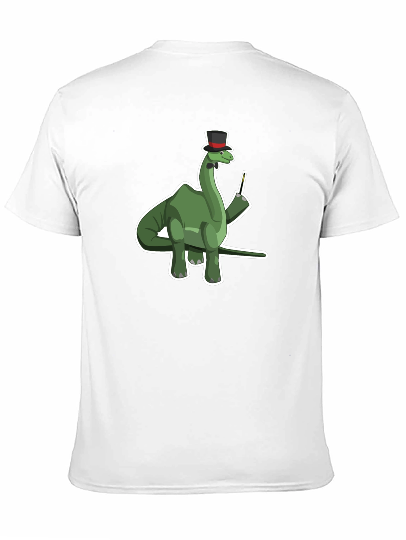 Dapper Dino T-Shirt - Gentleman Brontosaurus Tee