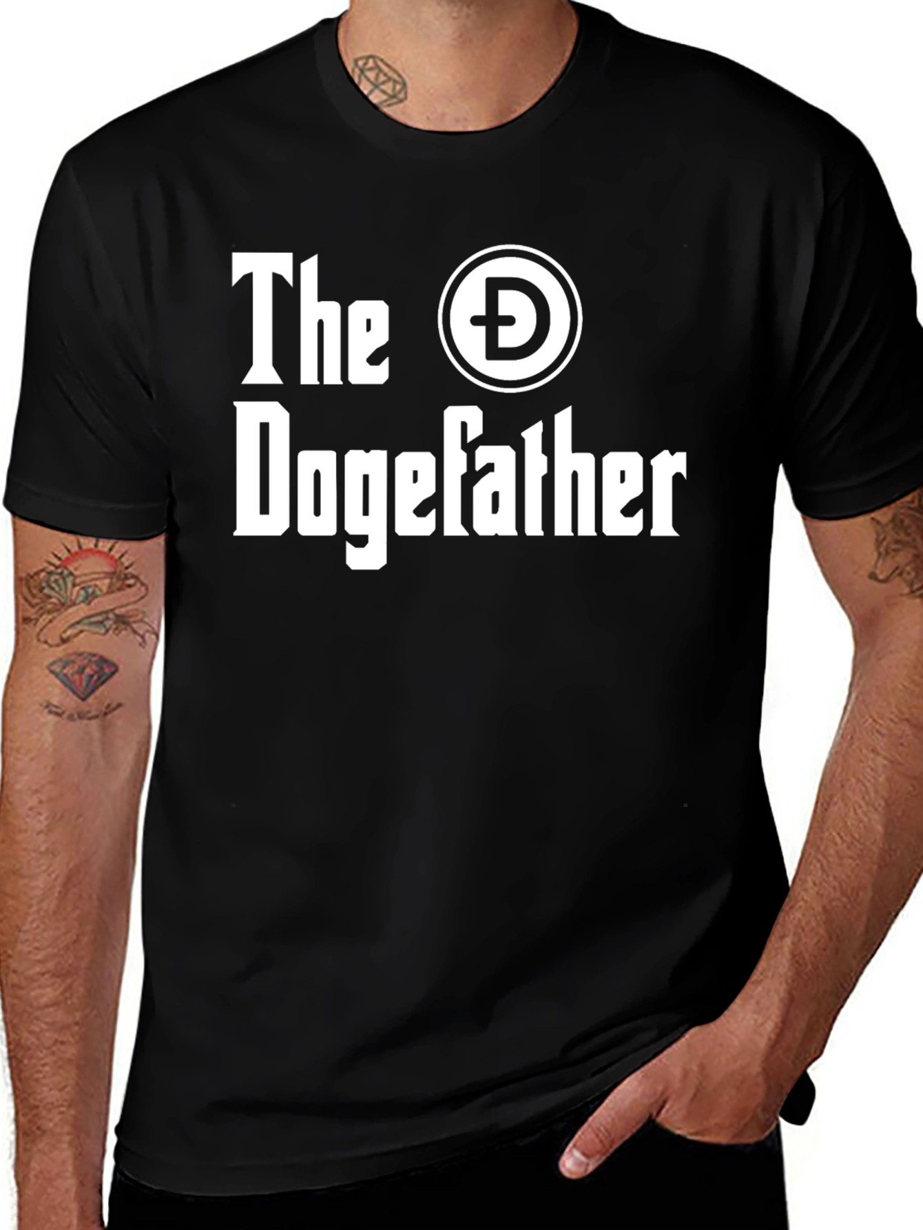 The Dogefather T-Shirt - Crypto Meme Shirt