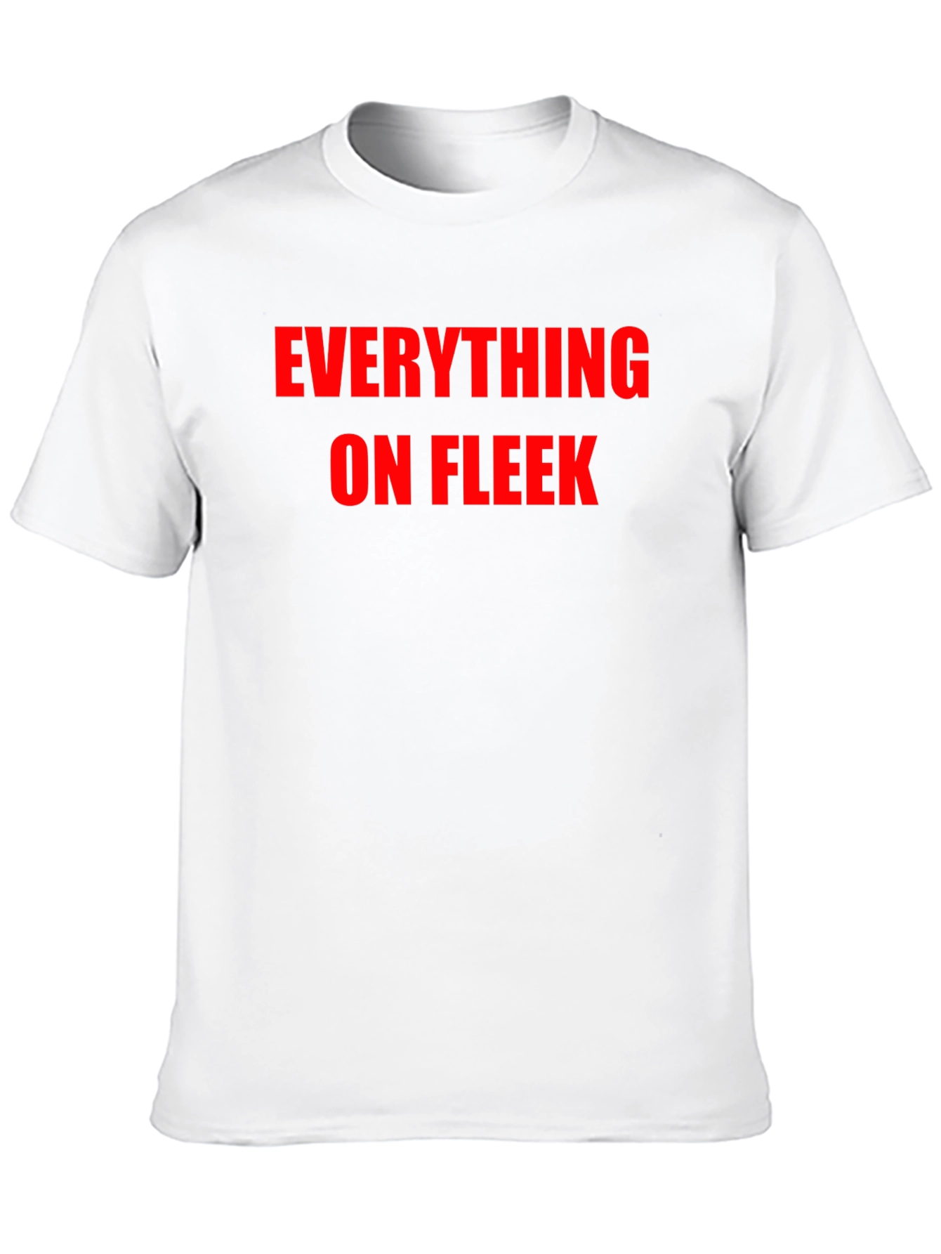 Everything on Fleek Black T-Shirt