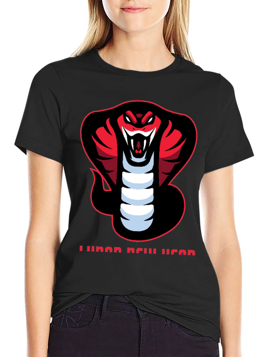Lunar New Year Cobra Graphic Tee - Black