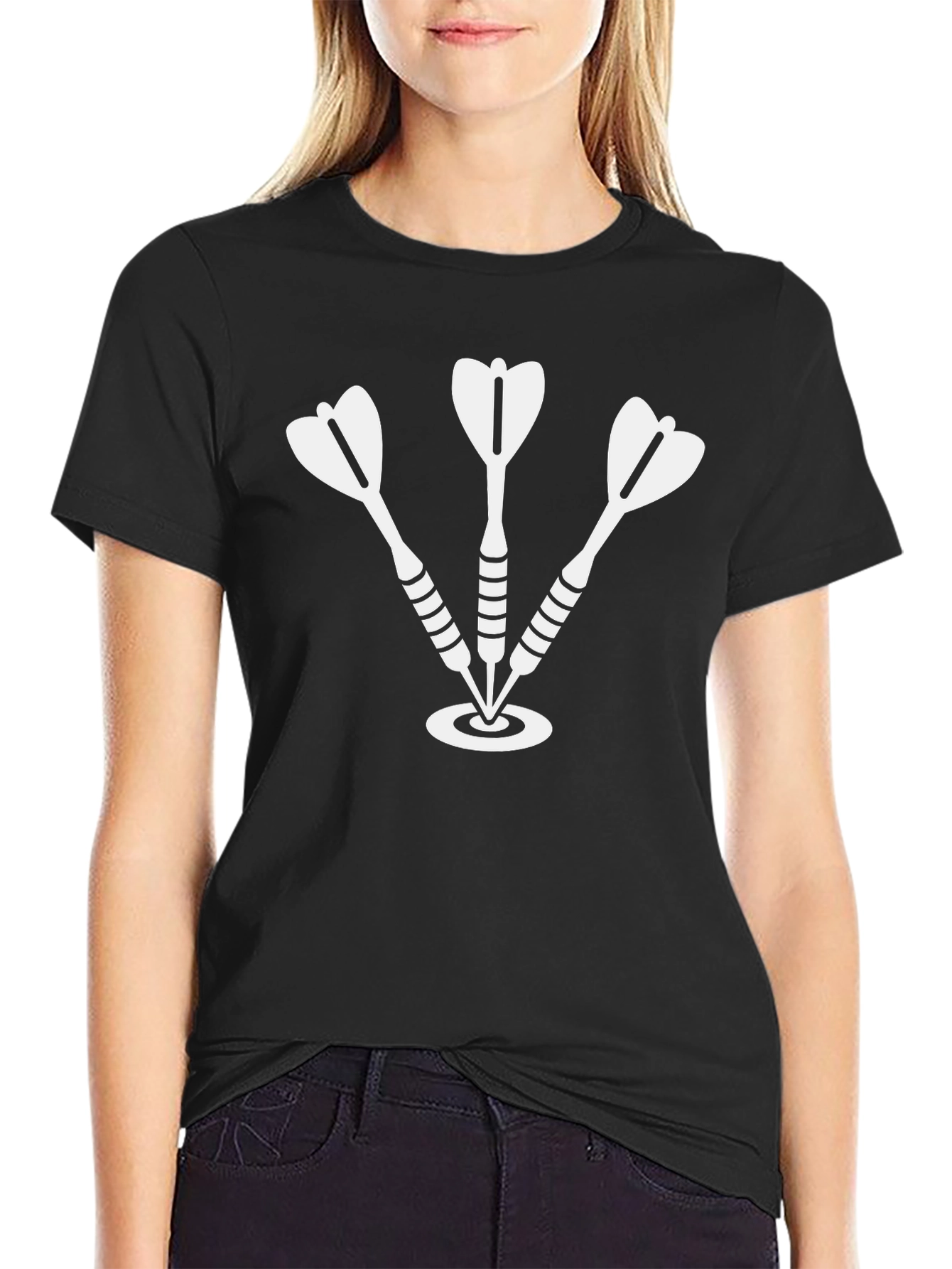 Darts T-Shirt - Dartboard Bullseye Tee