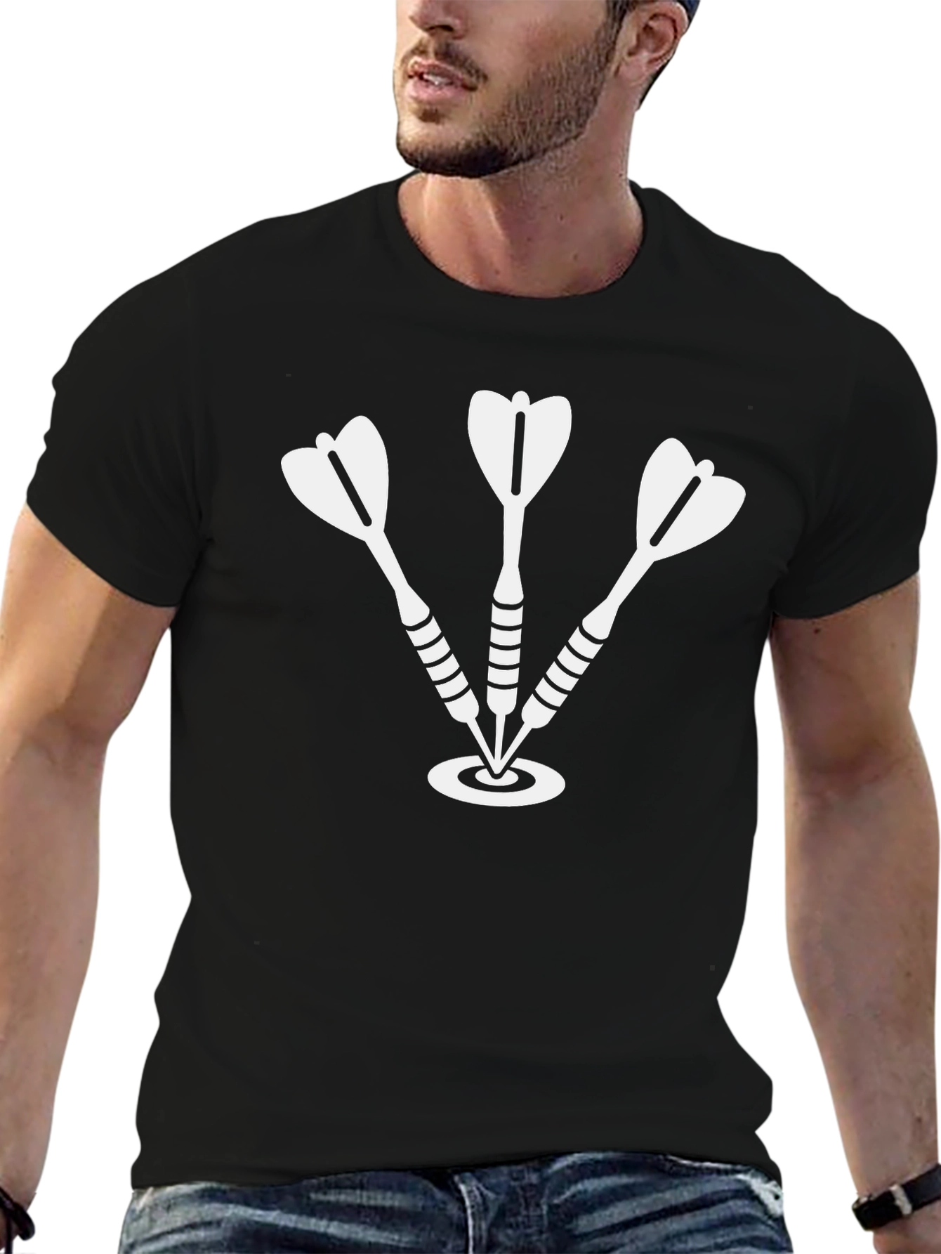 Darts T-Shirt - Dartboard Bullseye Tee