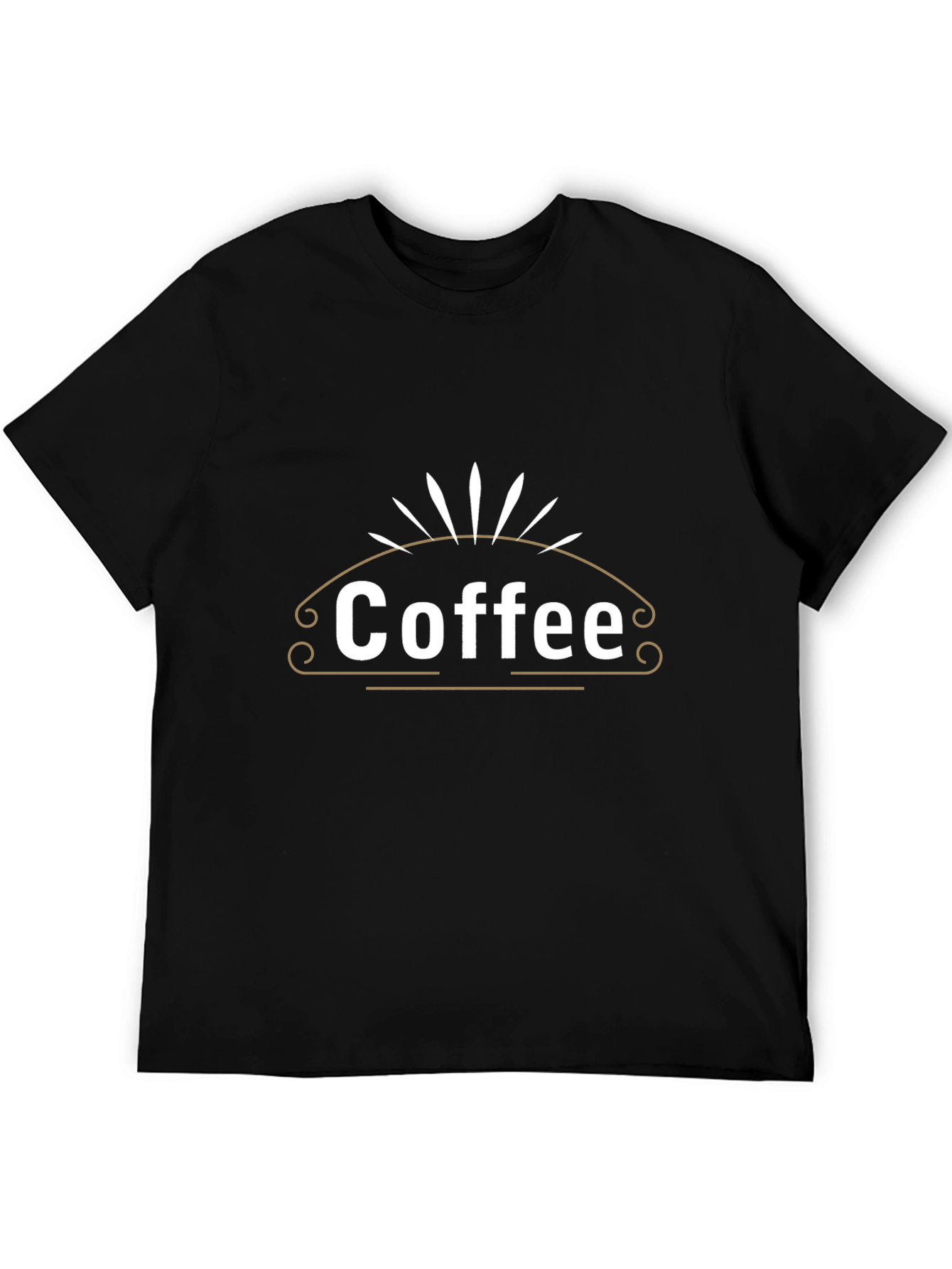 Coffee Lovers Graphic Tee - Stylish Black T-Shirt