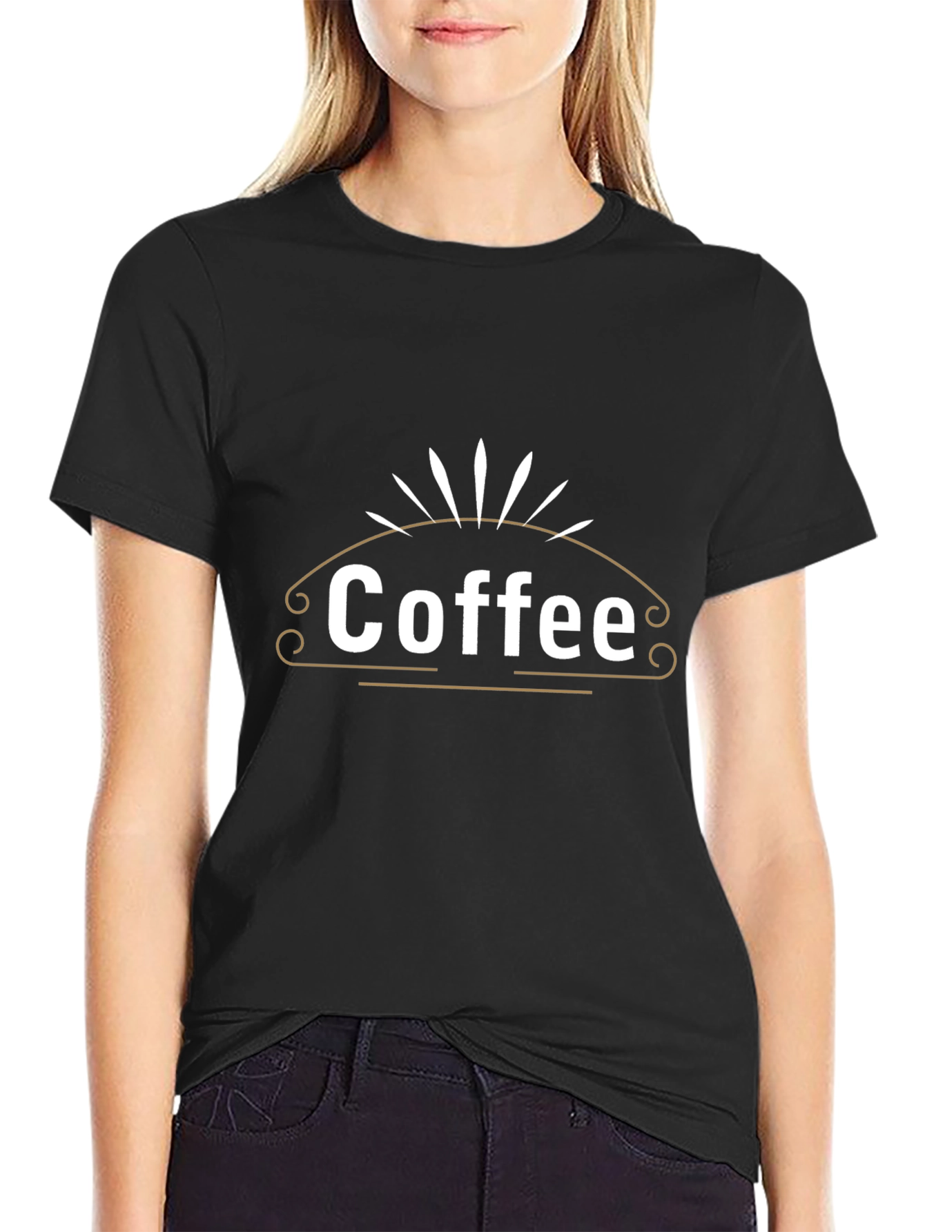 Coffee Lovers Graphic Tee - Stylish Black T-Shirt