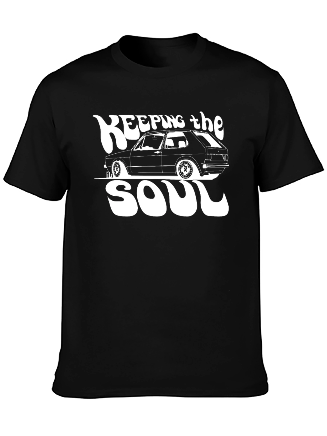 Keeping the Soul Car T-Shirt - Black
