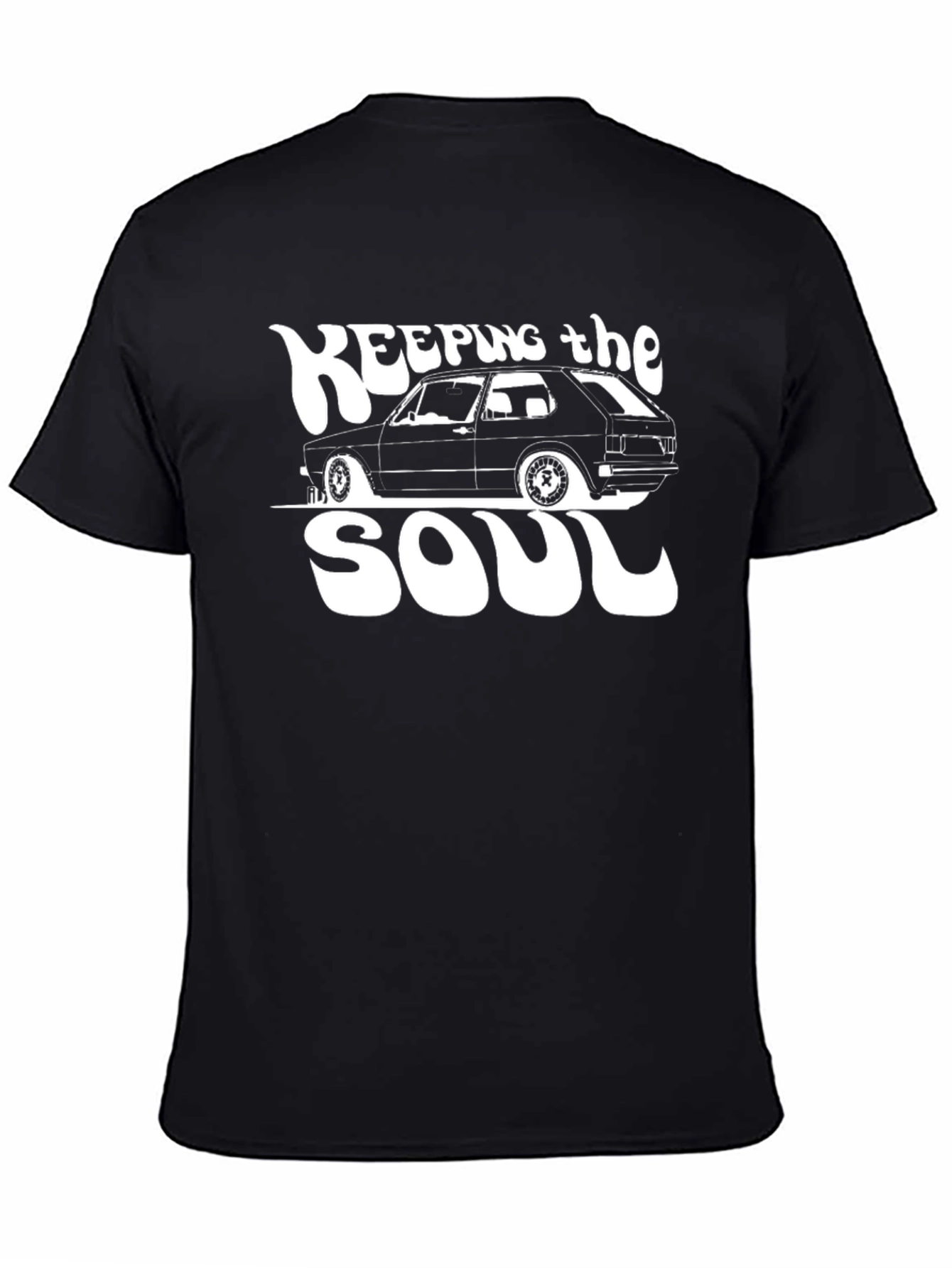 Keeping the Soul Car T-Shirt - Black