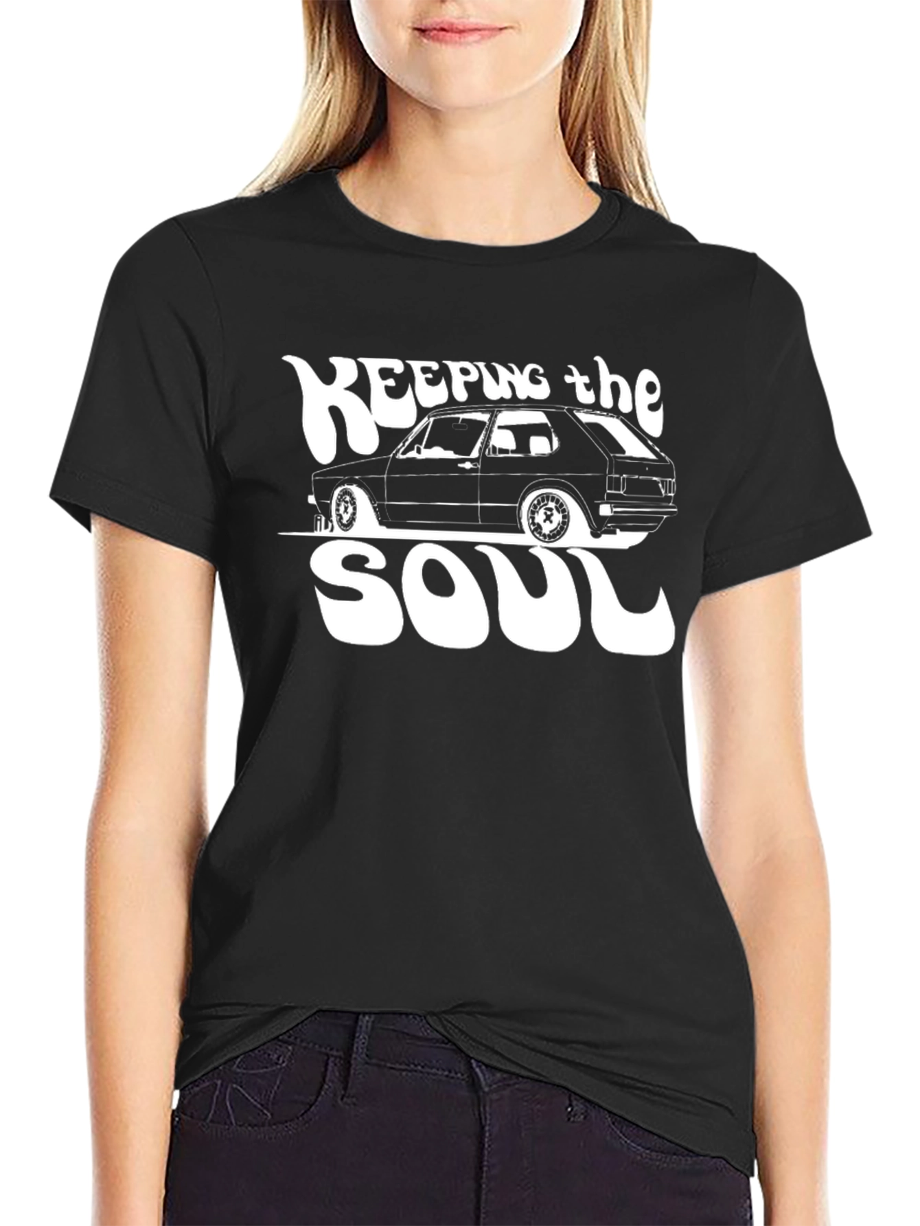 Keeping the Soul Car T-Shirt - Black
