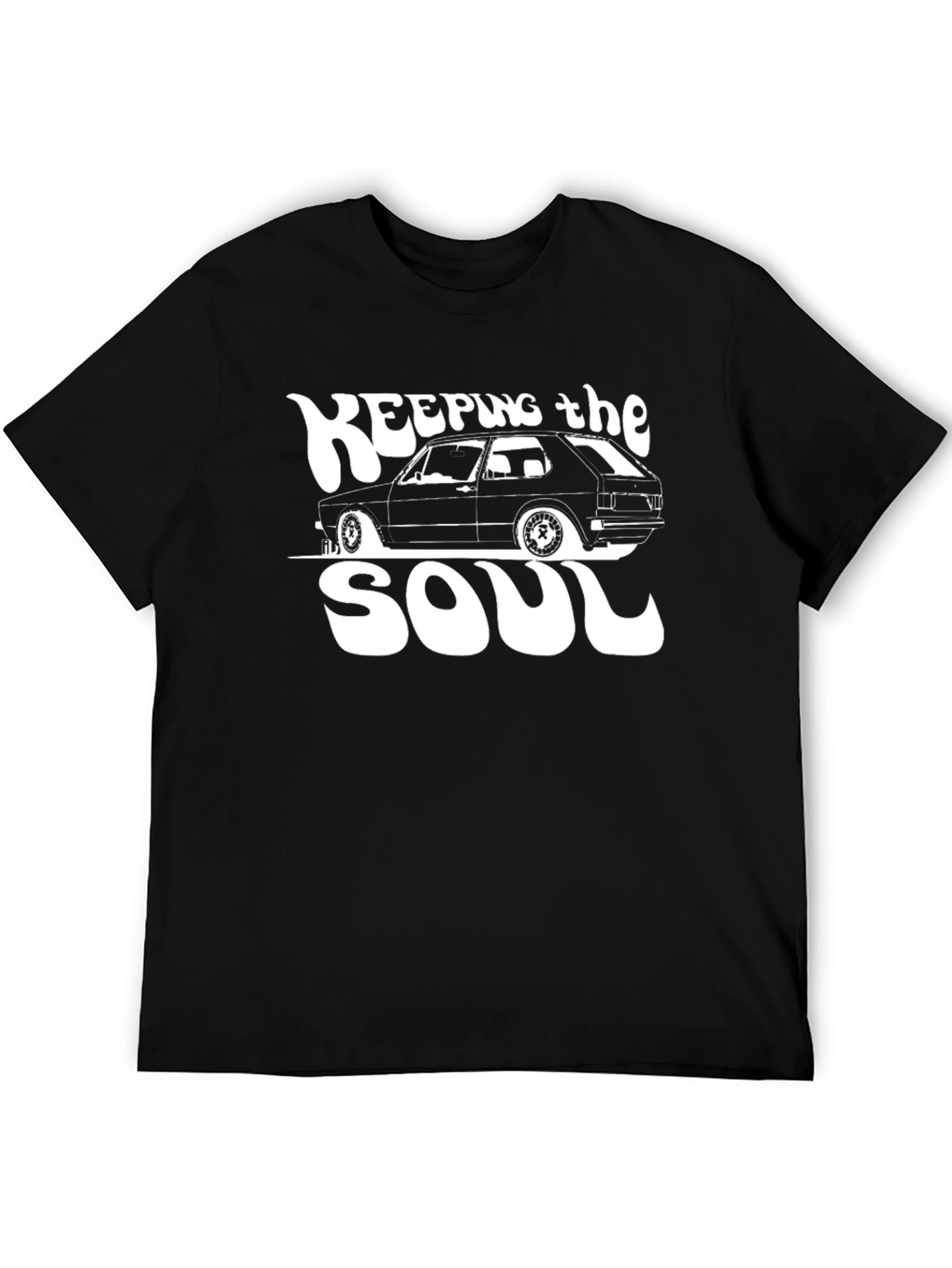 Keeping the Soul Car T-Shirt - Black