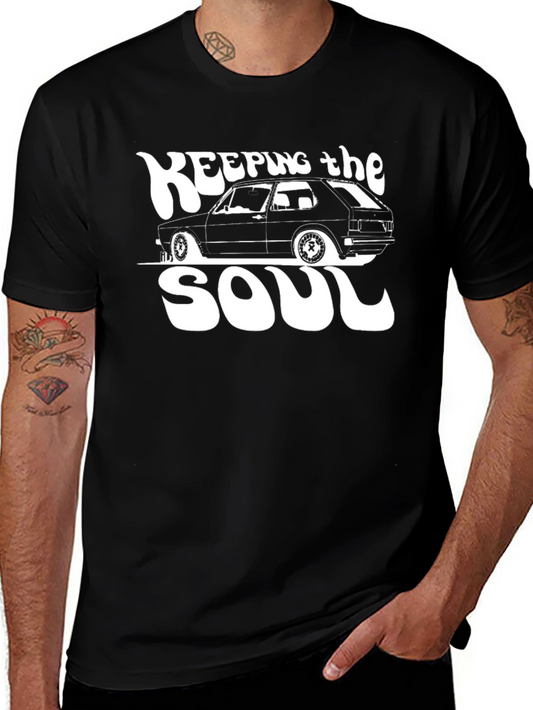 Keeping the Soul Car T-Shirt - Black