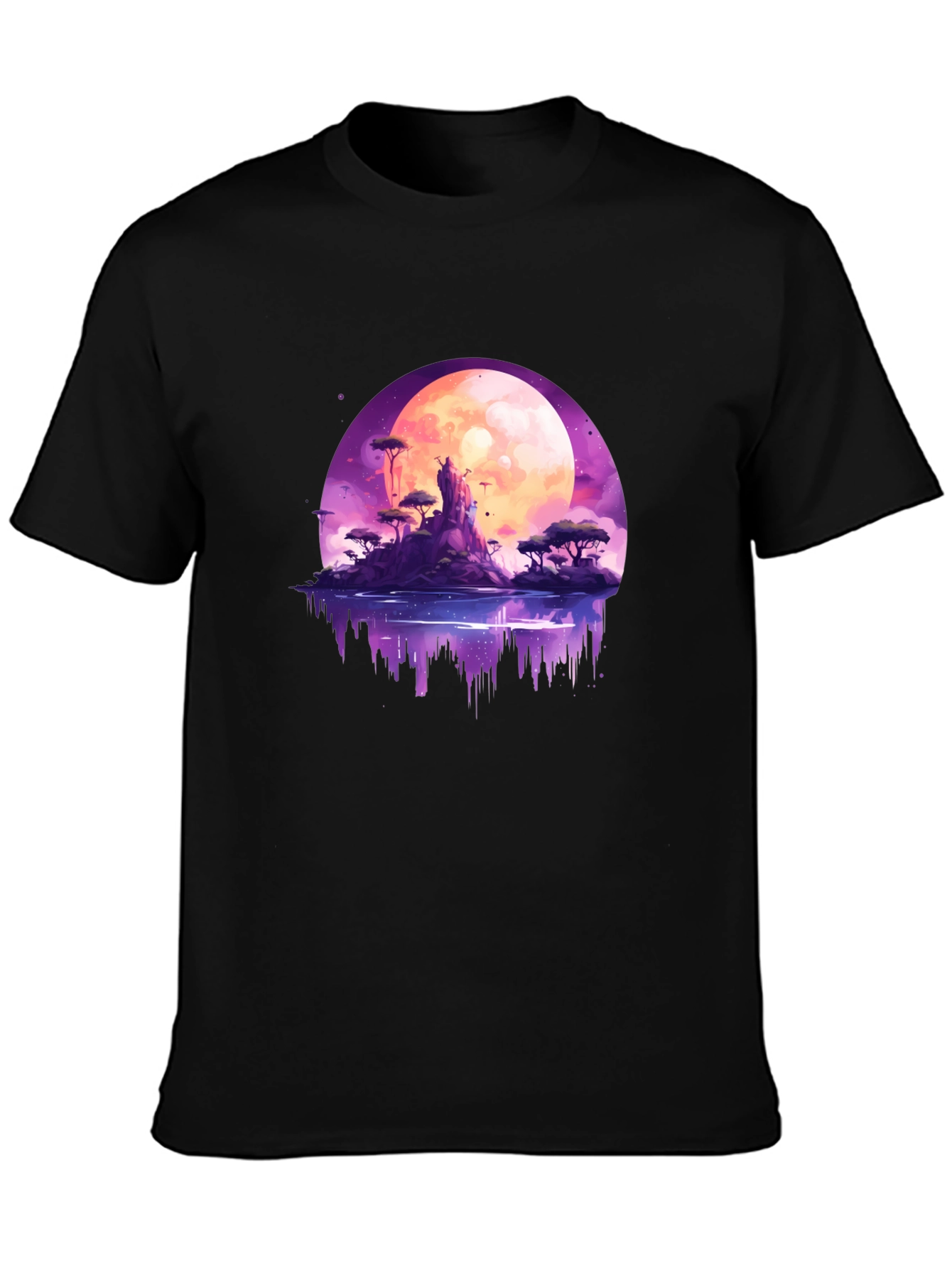 Fantasy Moon Island Graphic Tee