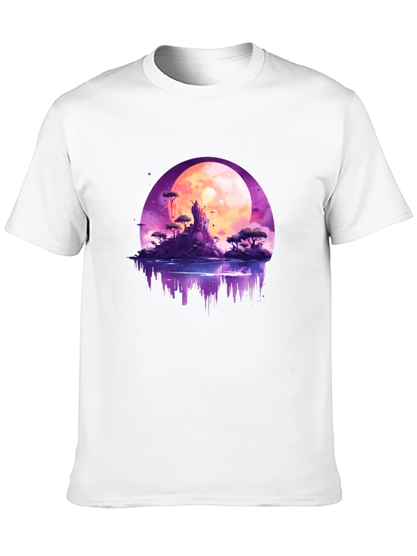 Fantasy Moon Island Graphic Tee