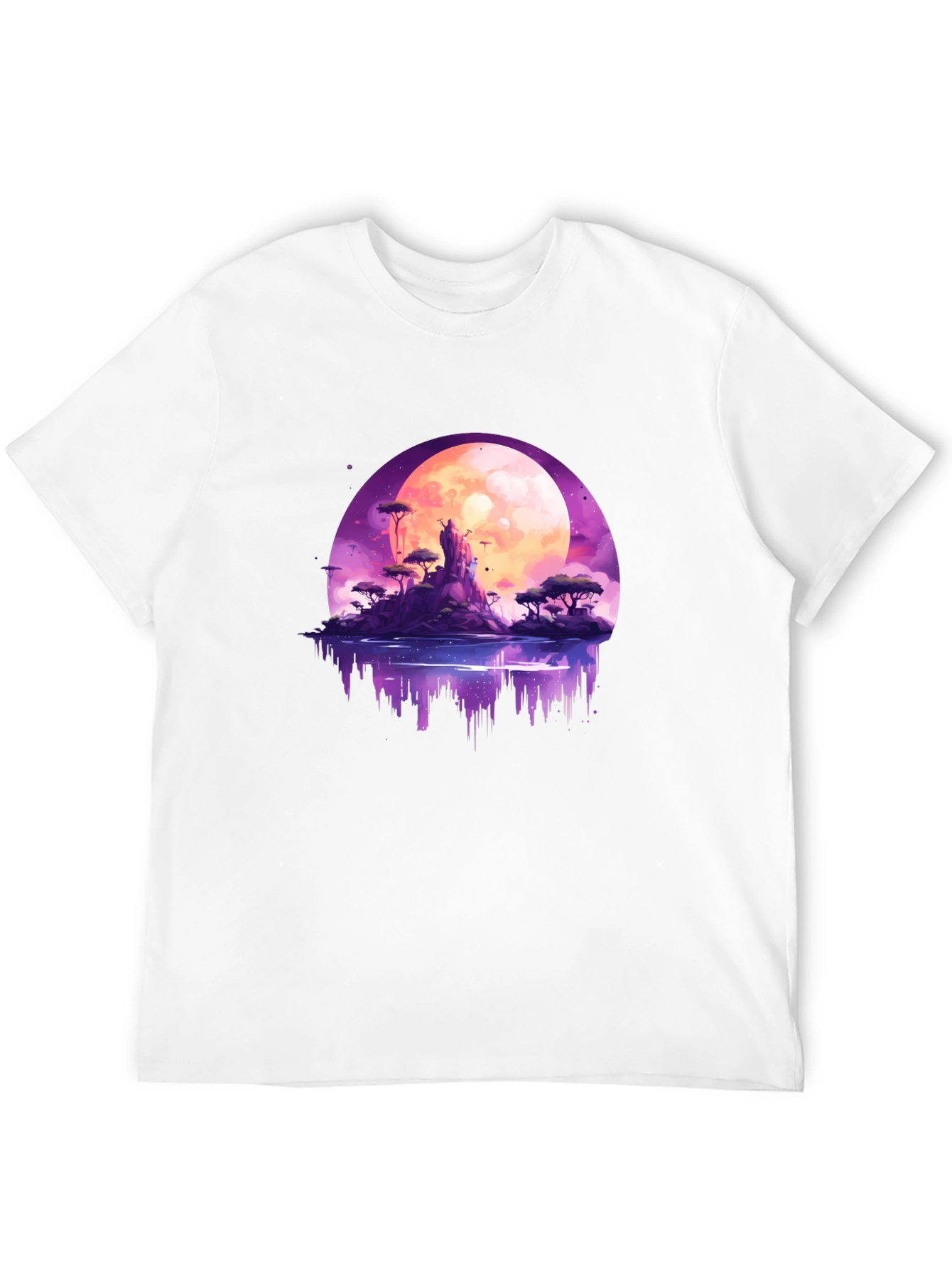 Fantasy Moon Island Graphic Tee