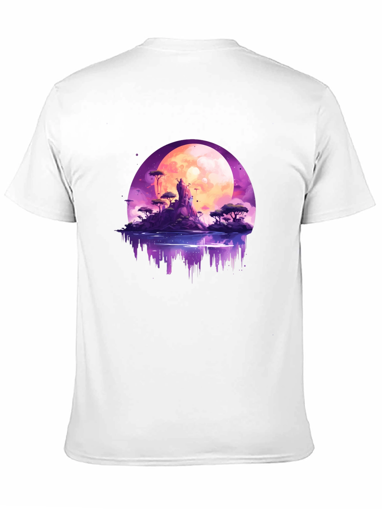 Fantasy Moon Island Graphic Tee