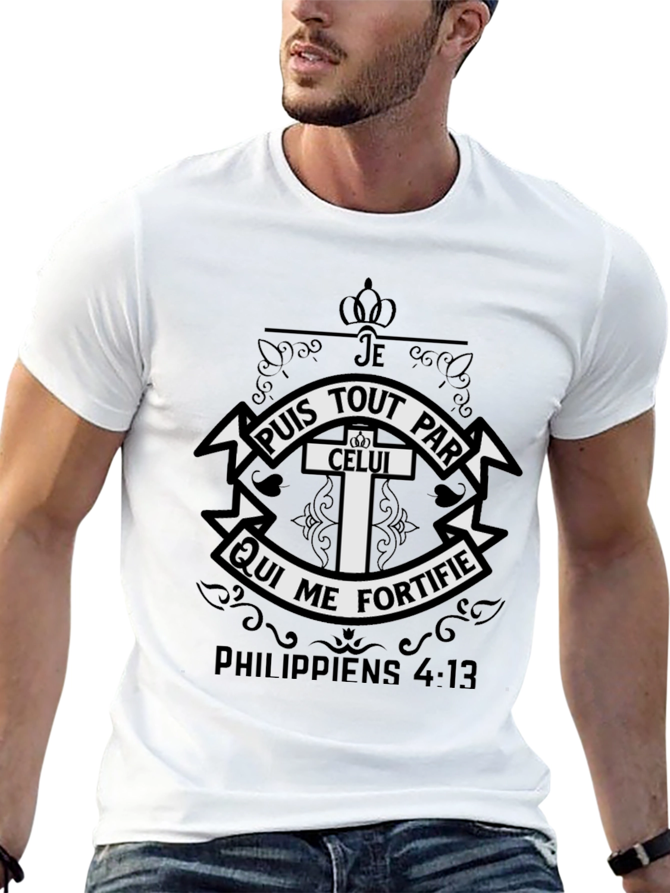 Philippians 4:13 Christian Tee