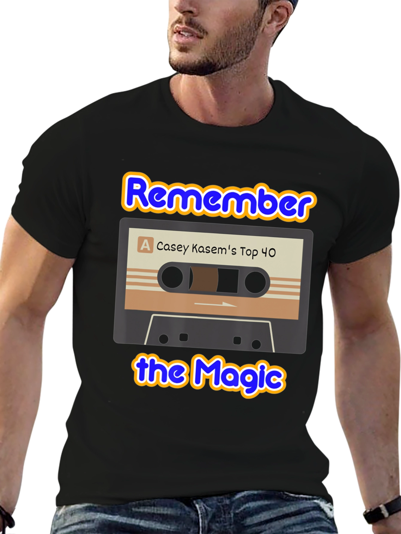 Retro Cassette Tape T-Shirt - Remember the Magic