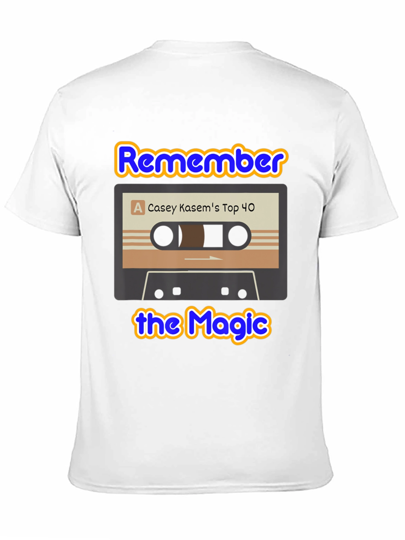 Retro Cassette Tape T-Shirt - Remember the Magic
