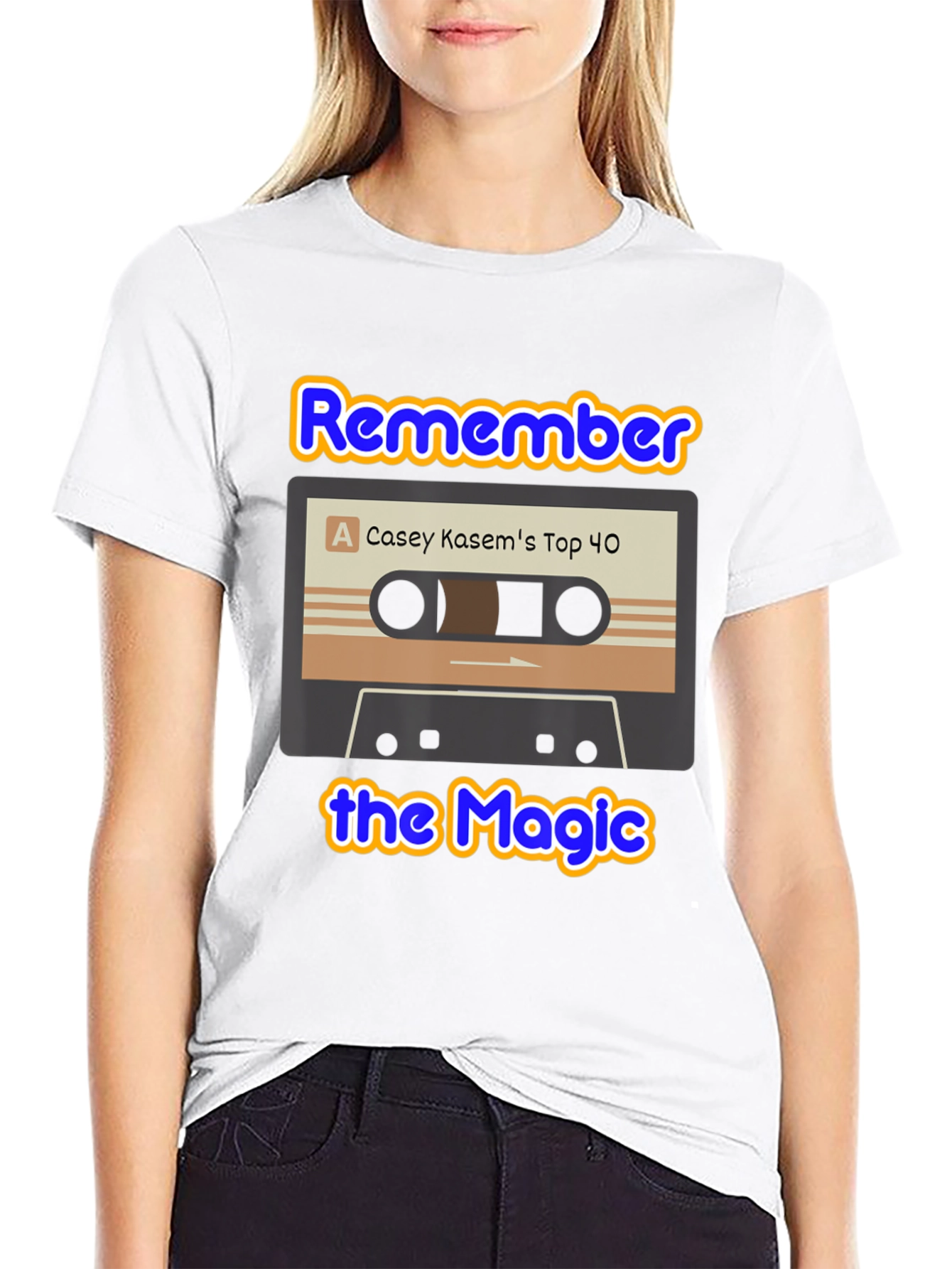 Retro Cassette Tape T-Shirt - Remember the Magic