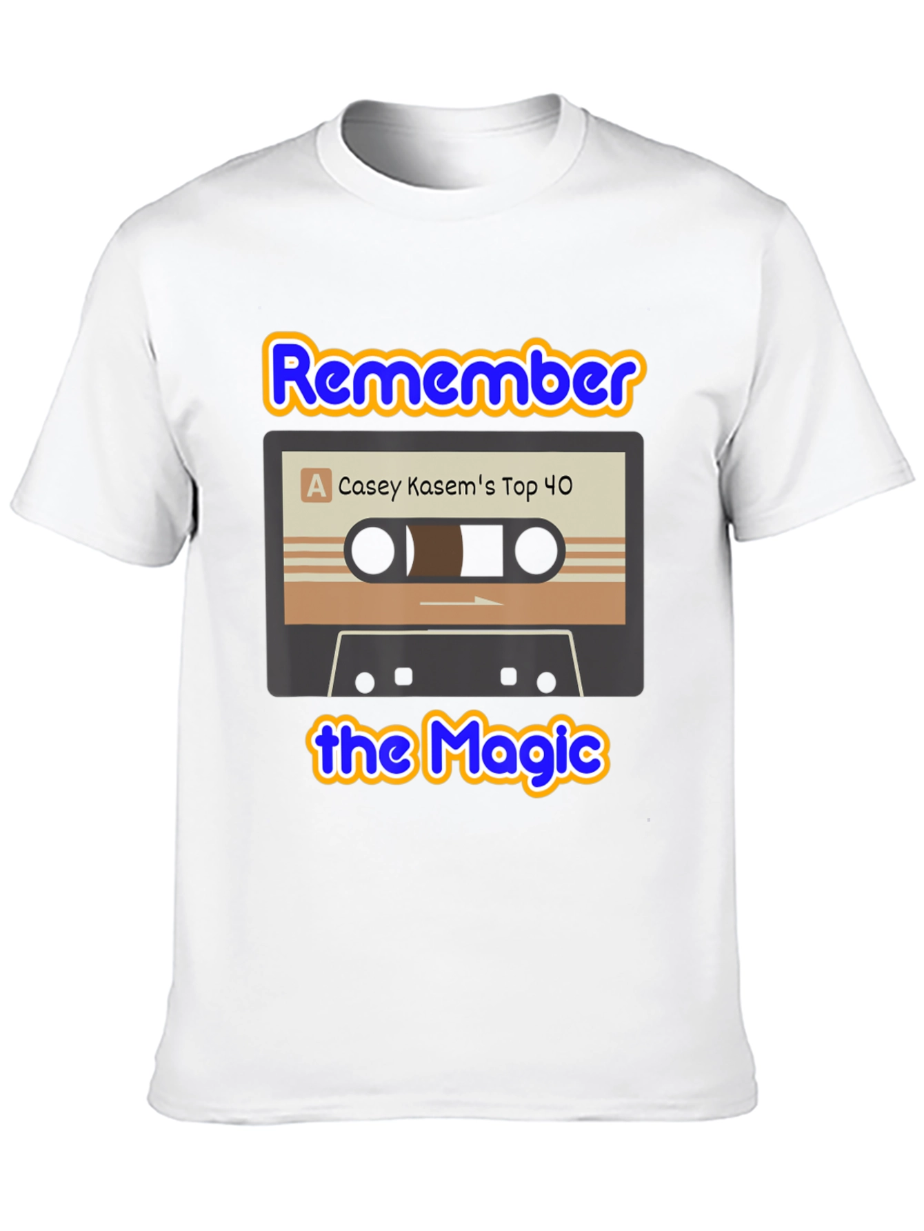 Retro Cassette Tape T-Shirt - Remember the Magic