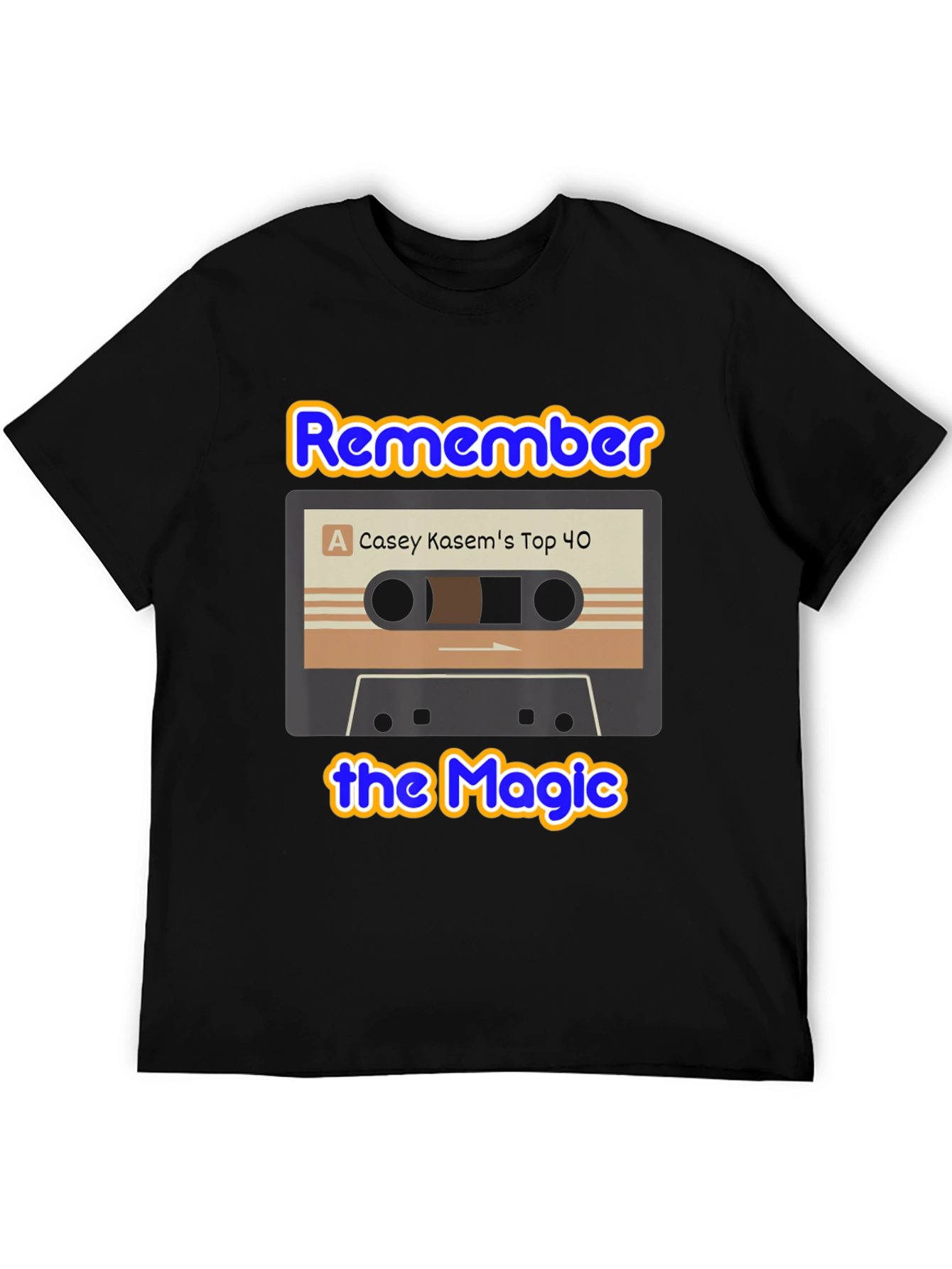 Retro Cassette Tape T-Shirt - Remember the Magic
