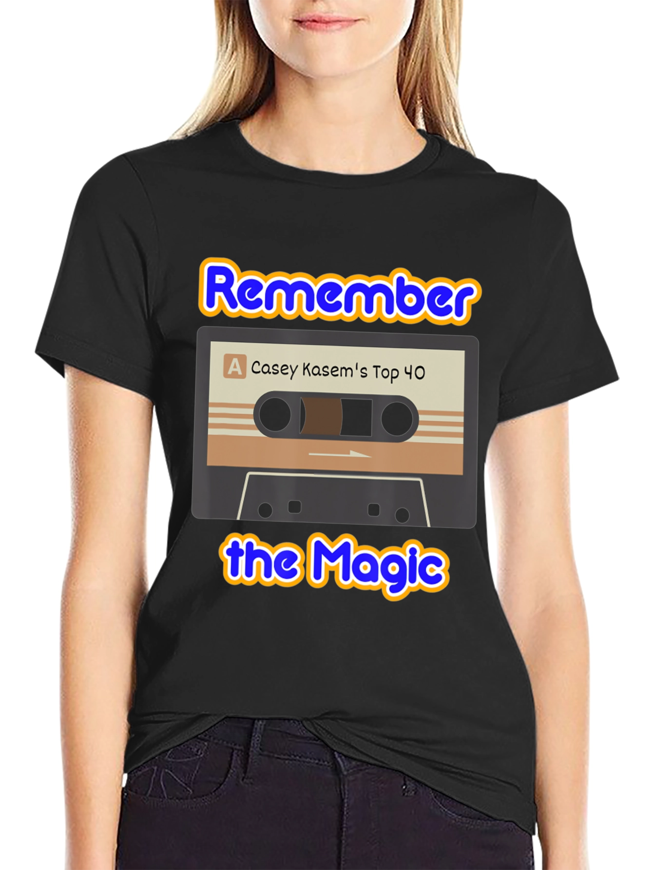 Retro Cassette Tape T-Shirt - Remember the Magic