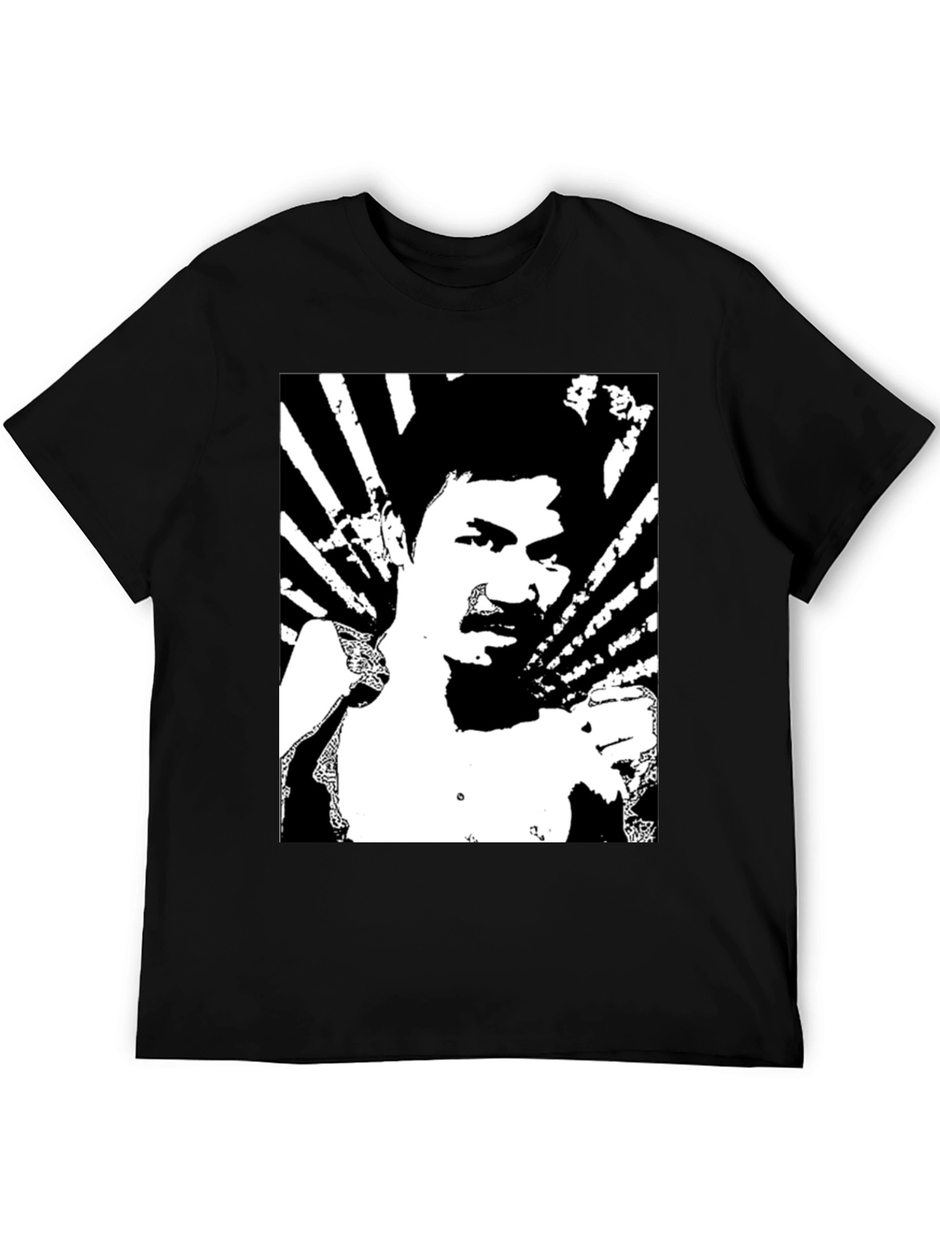 Black Pacquiao Graphic Tee