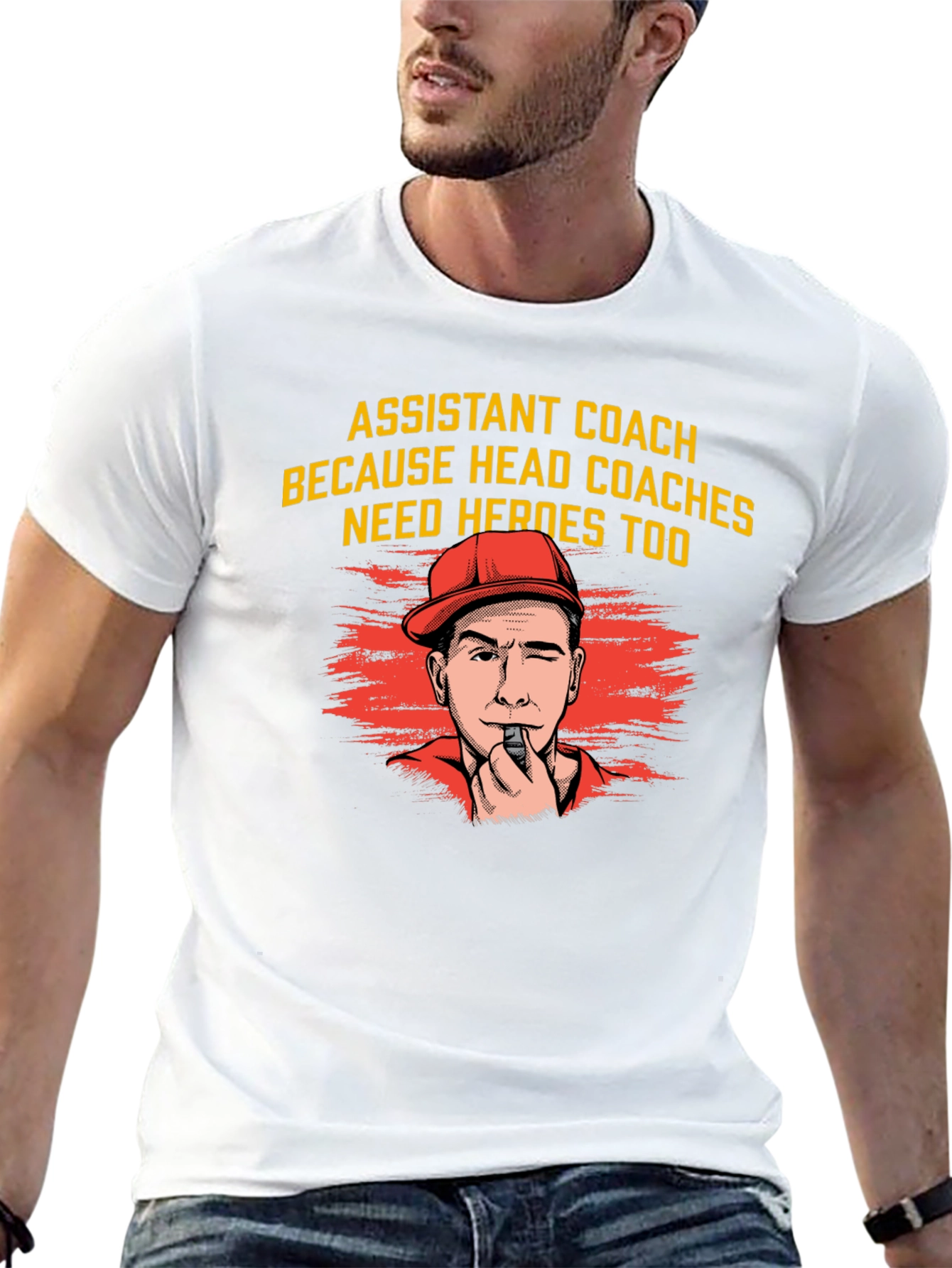 Assistant Coach Hero Tee