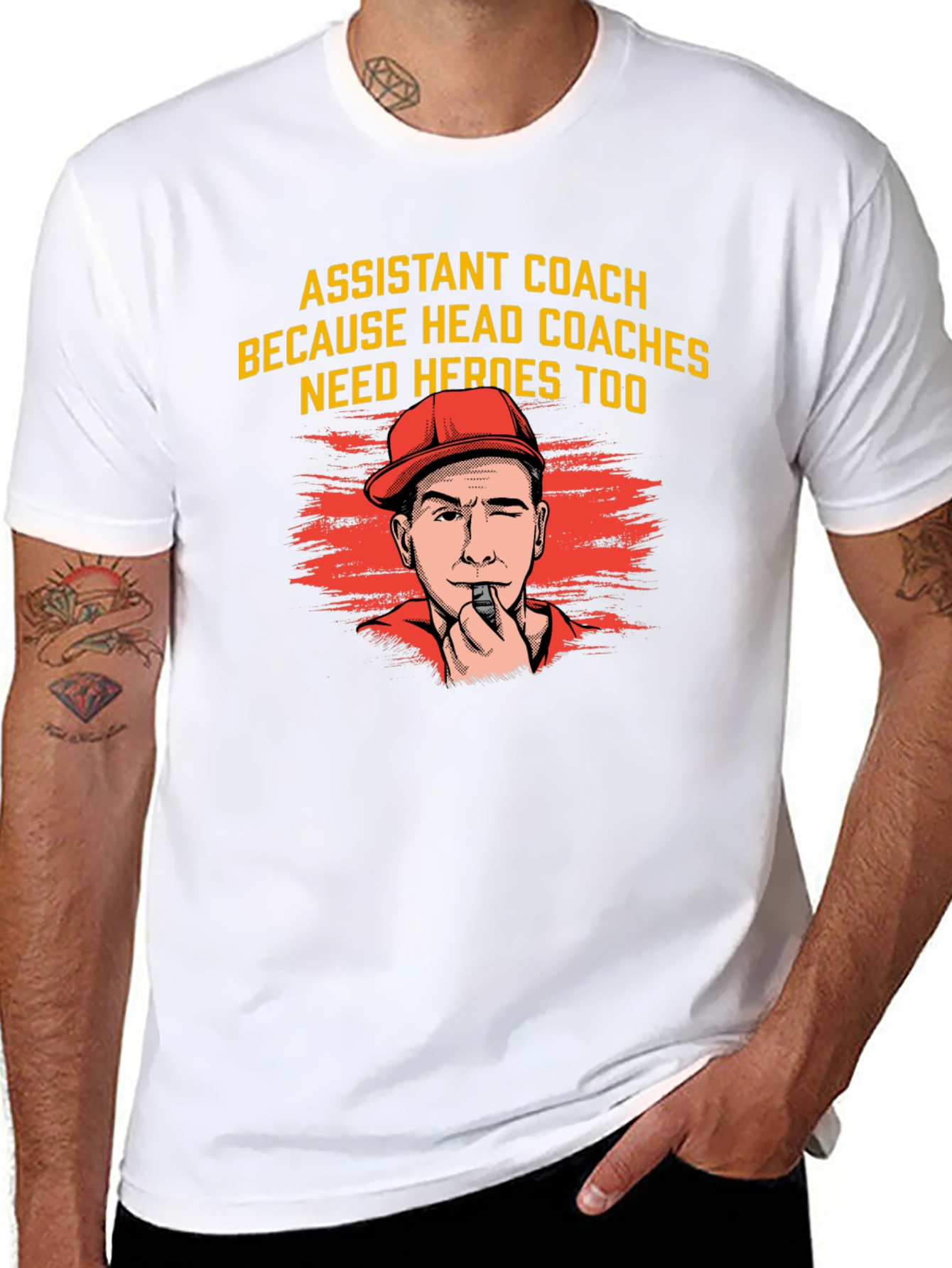 Assistant Coach Hero Tee