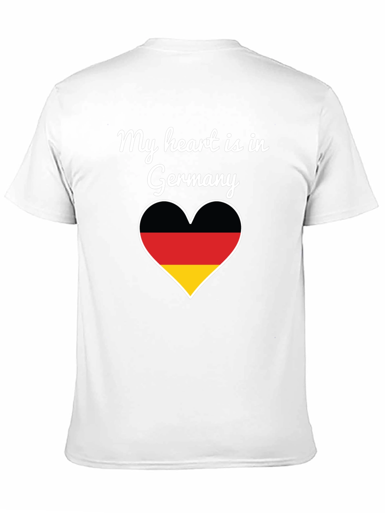 Germany Heart Flag T-Shirt - Show Your Love!