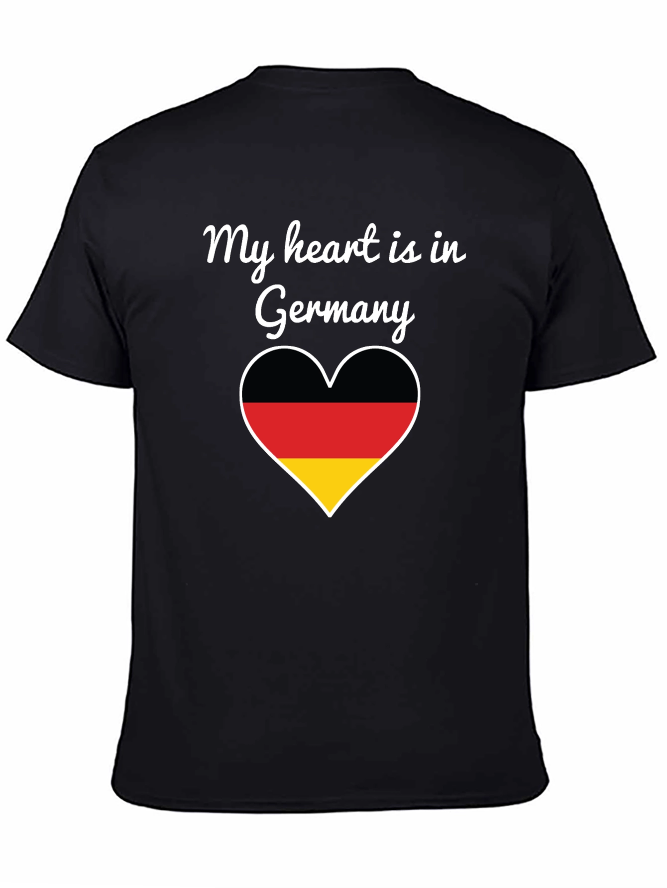 Germany Heart Flag T-Shirt - Show Your Love!