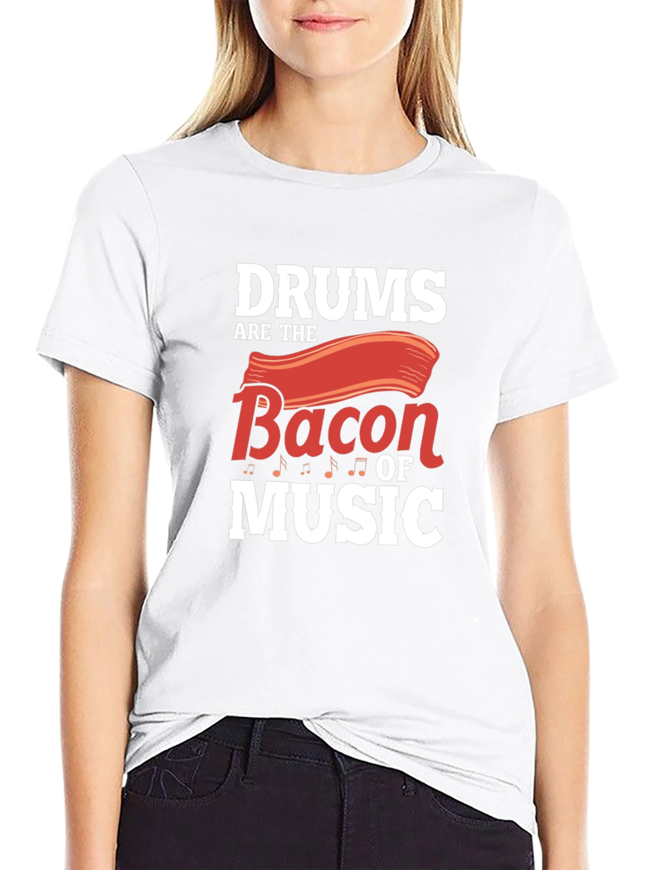 Drums are the Bacon of Music T-Shirt