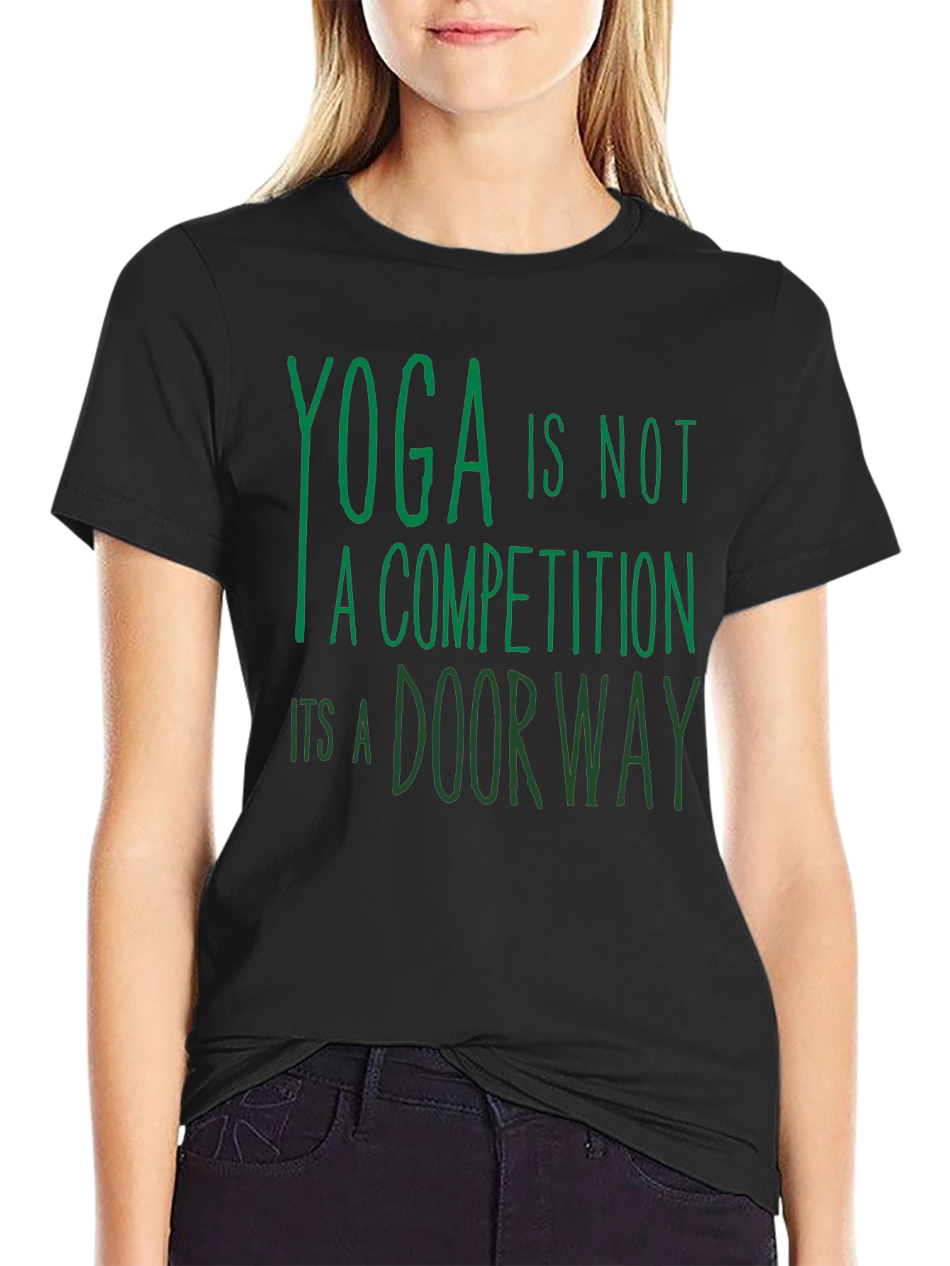 Yoga is Not a Competition T-Shirt