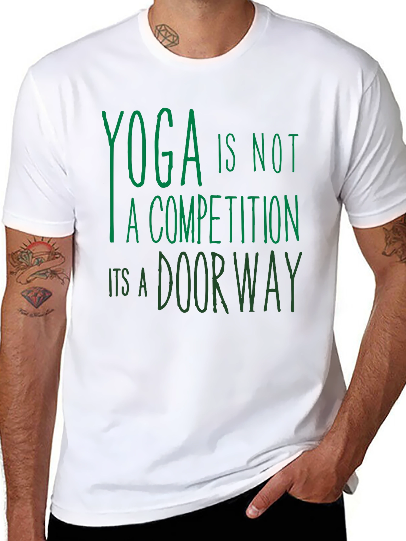 Yoga is Not a Competition T-Shirt