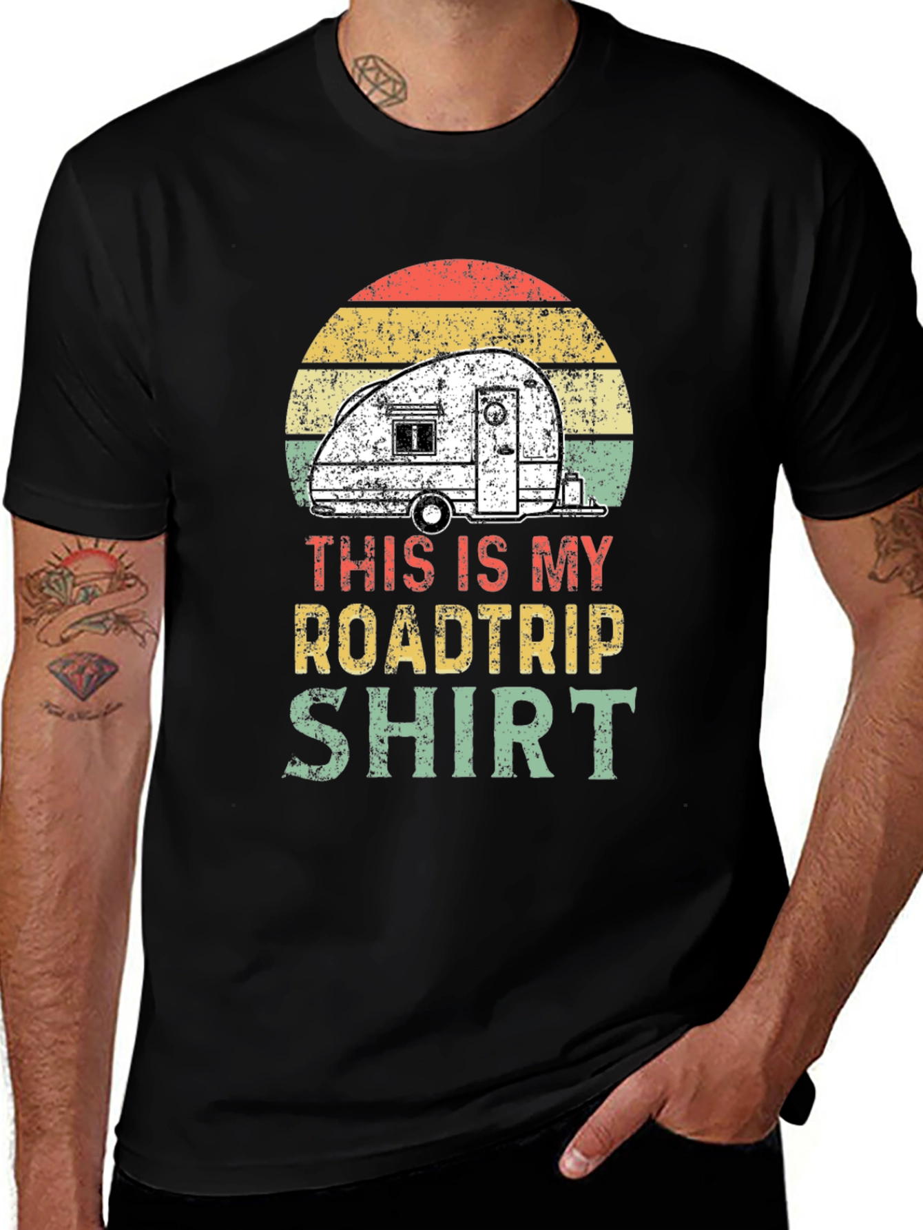 Road Trip Camper Shirt: Retro Camping Tee