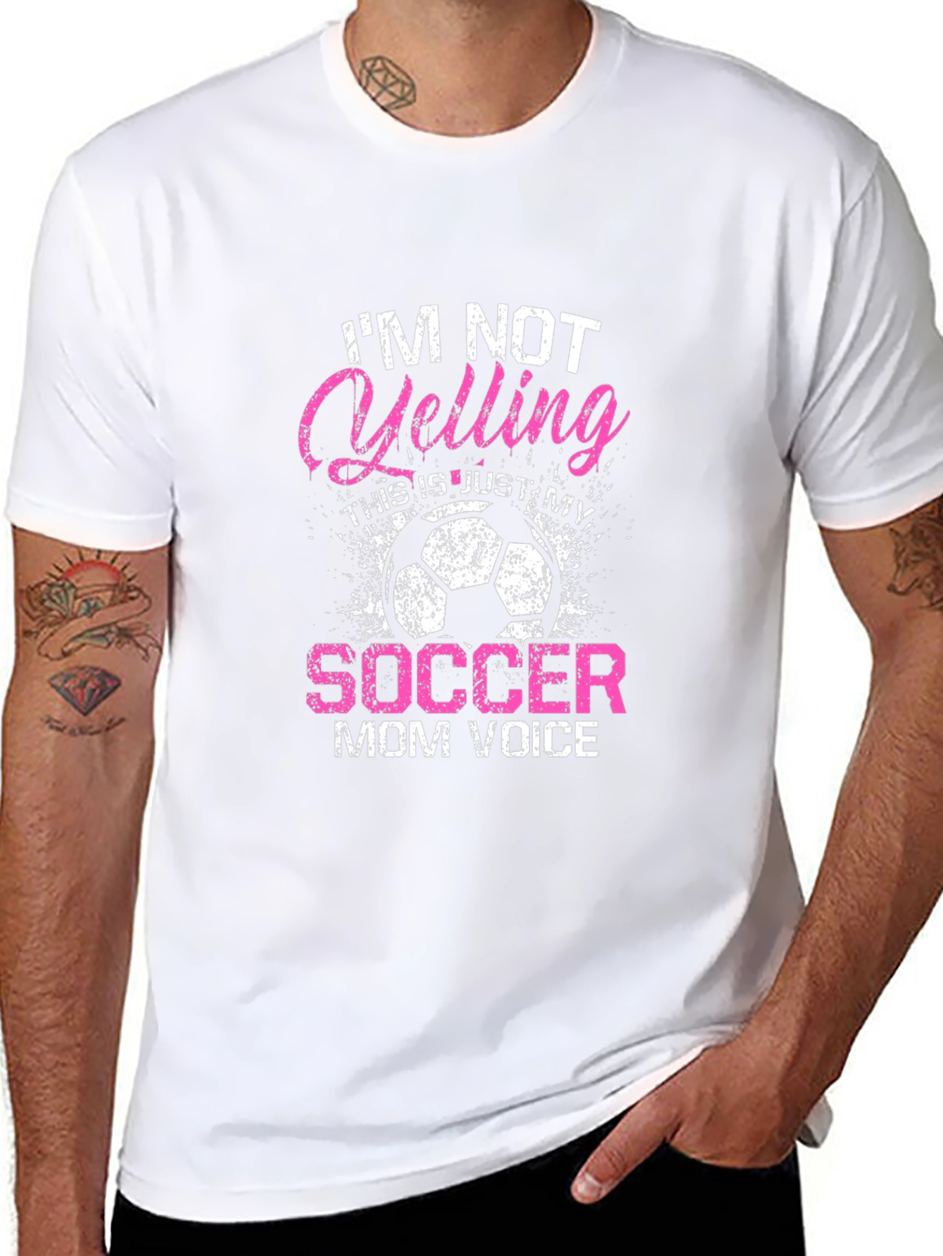 Soccer Mom Voice T-Shirt - Funny Graphic Tee