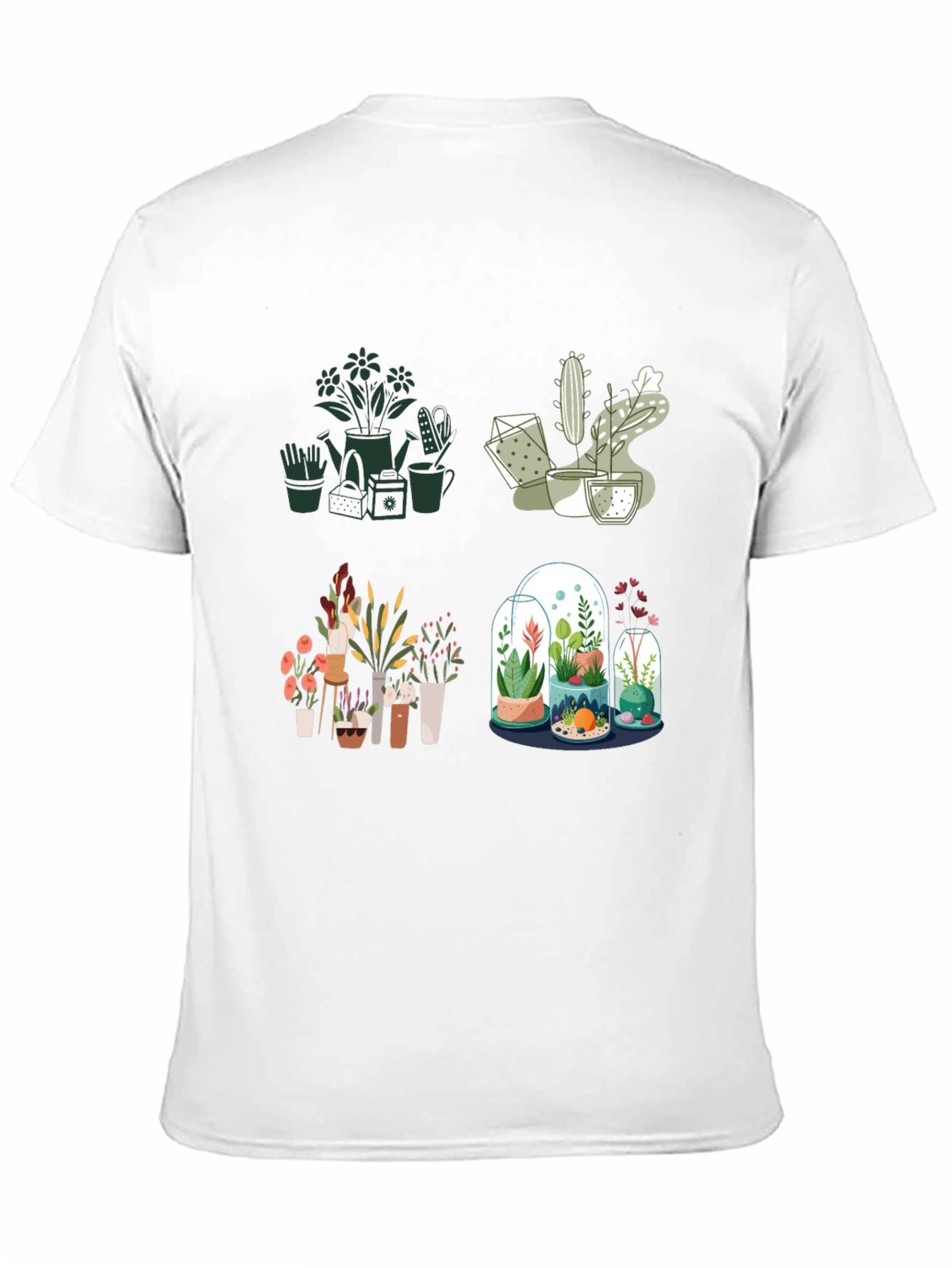 Plant Lover T-Shirt: Stylish Indoor Garden Design