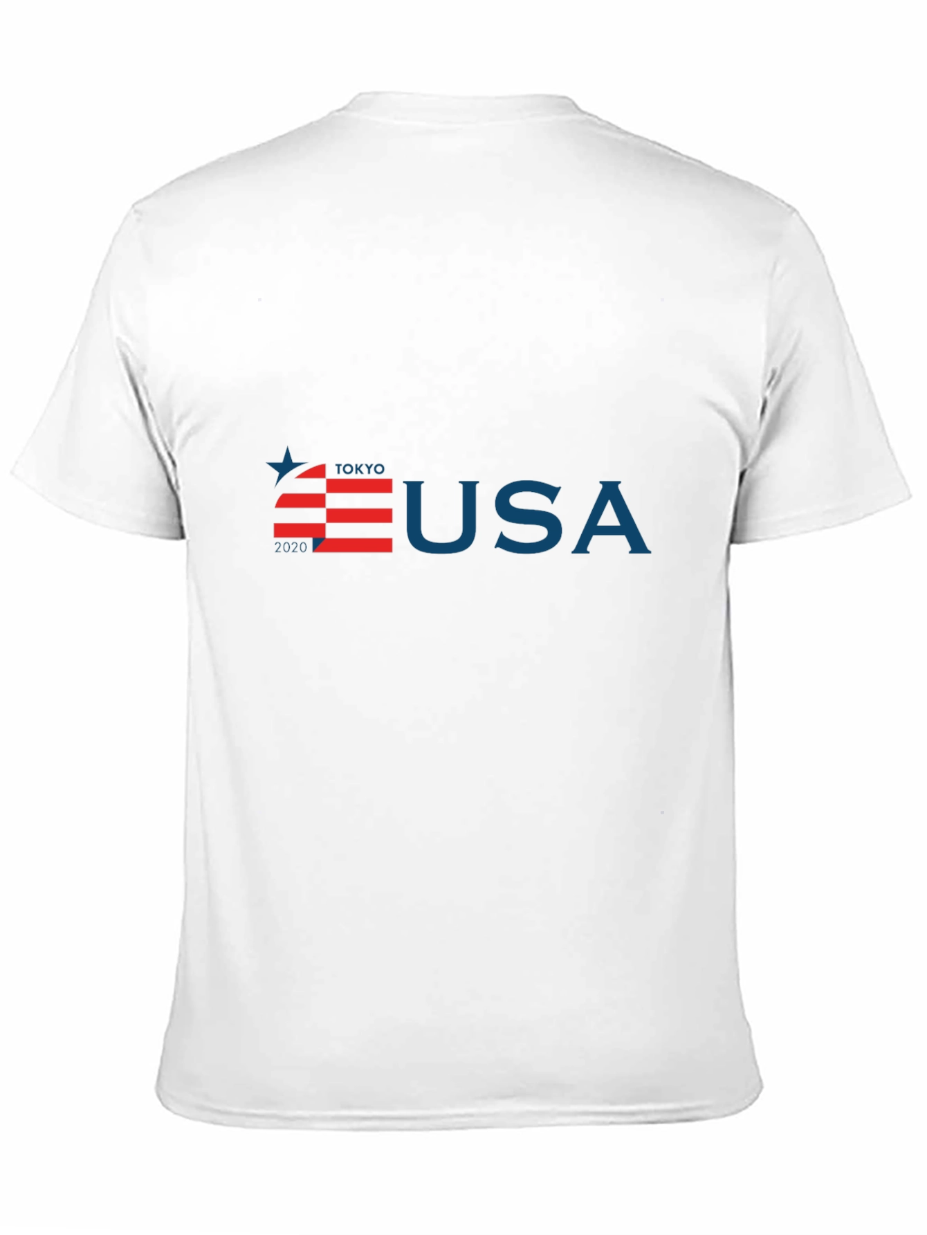Tokyo USA Olympic Black Graphic Tee