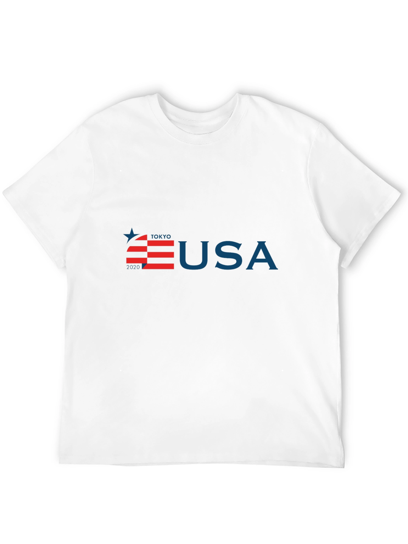Tokyo USA Olympic Black Graphic Tee