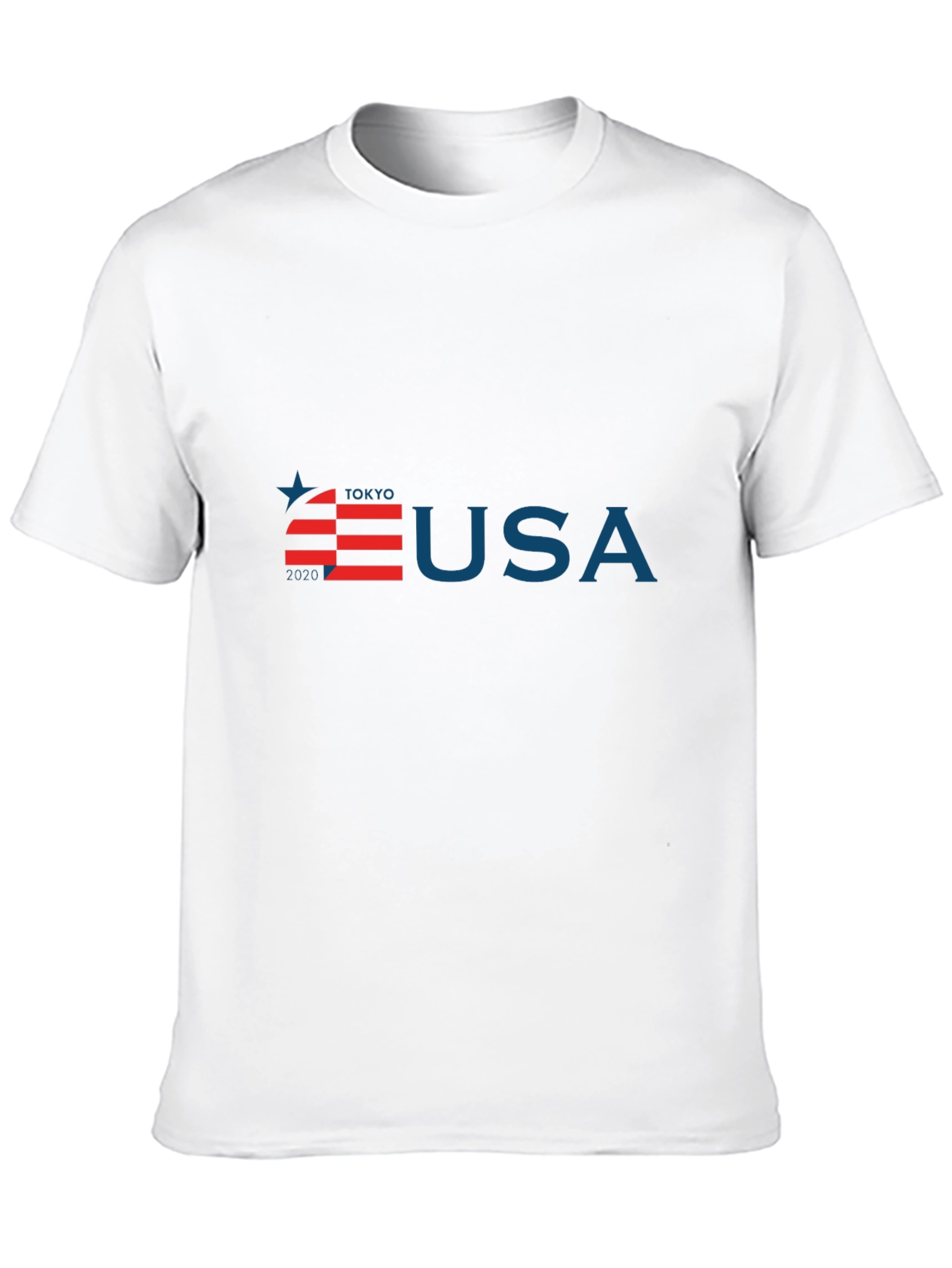Tokyo USA Olympic Black Graphic Tee