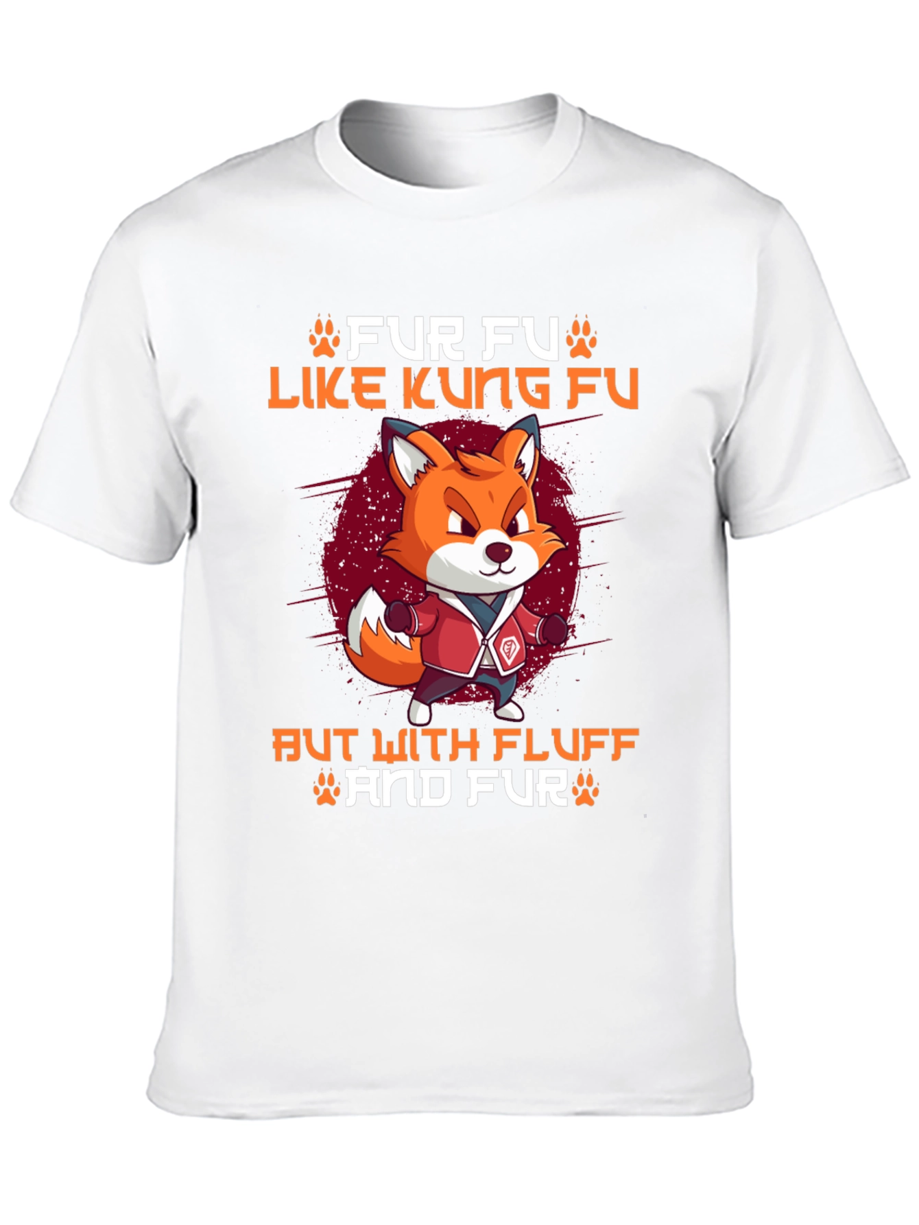 Fur Fu Like Kung Fu Fox T-Shirt
