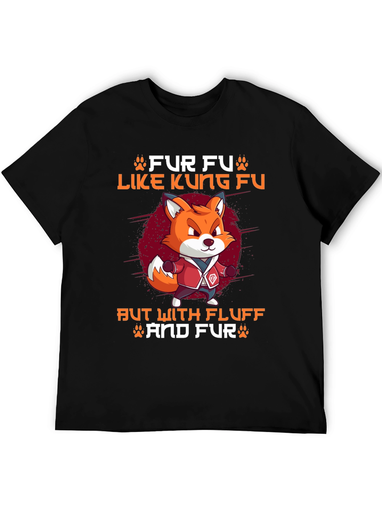 Fur Fu Like Kung Fu Fox T-Shirt