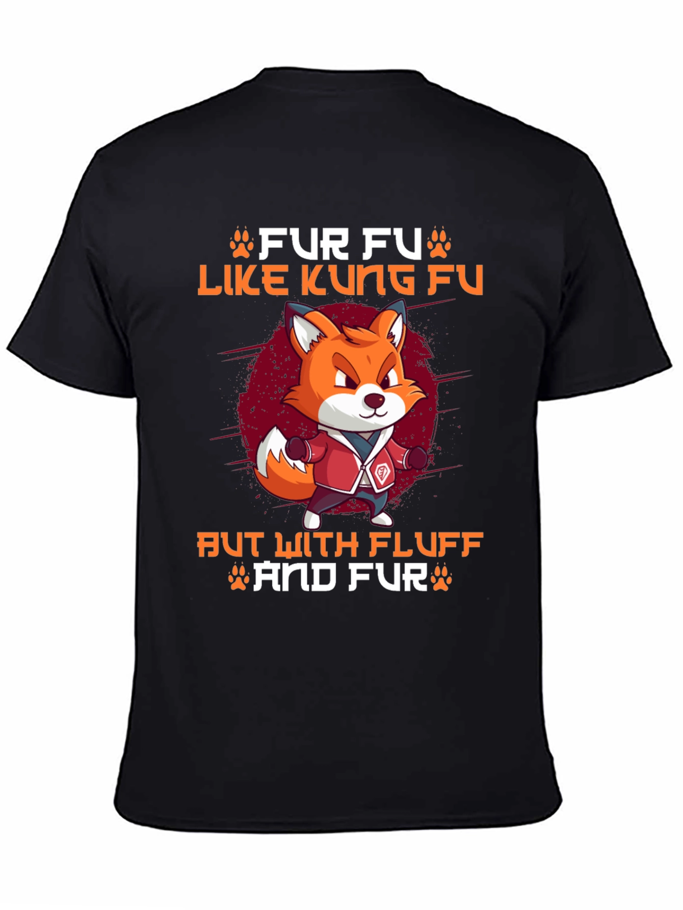 Fur Fu Like Kung Fu Fox T-Shirt